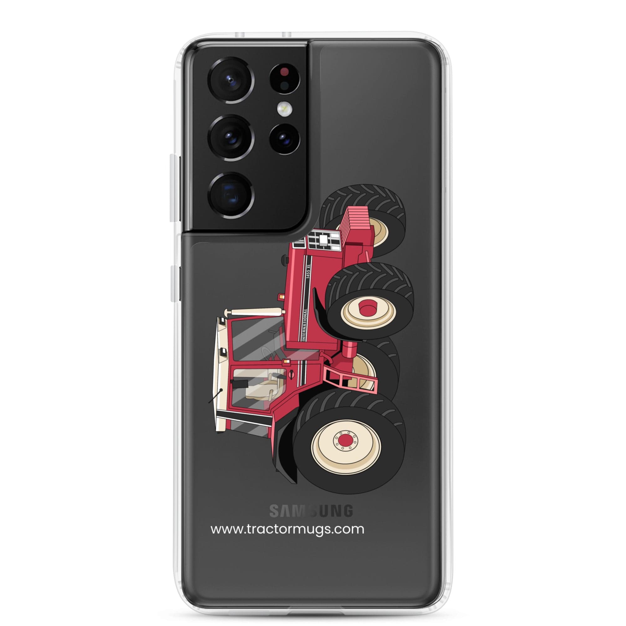The Tractor Mugs Store Samsung Galaxy S21 Ultra Case International 1455 XL | Clear Case for Samsung® Quality Farmers Merch