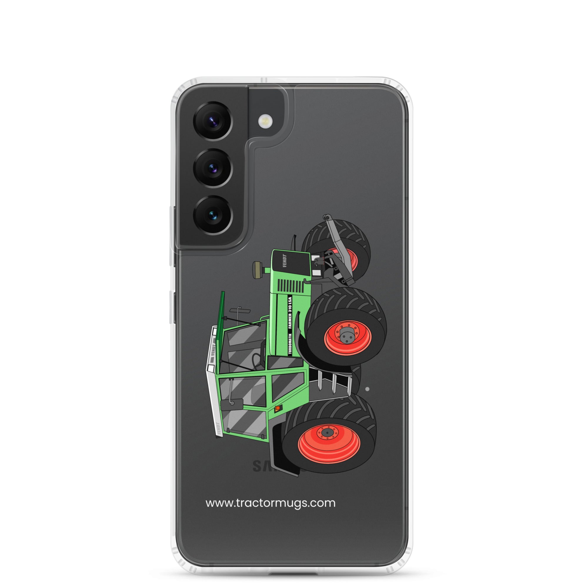 The Tractor Mugs Store Samsung Galaxy S22 Fendt 310 LSA | Clear Case for Samsung® Quality Farmers Merch