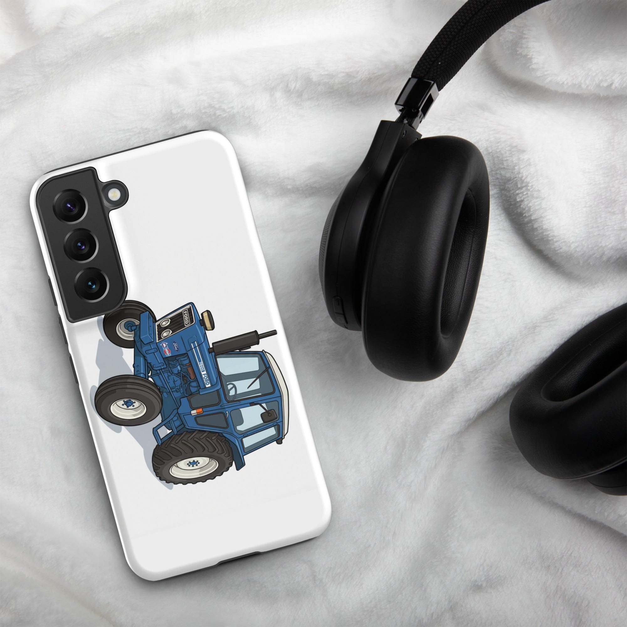 The Tractor Mugs Store Samsung Galaxy S22 Ford 7600 | Tough case for SamsungĀ® Quality Farmers Merch