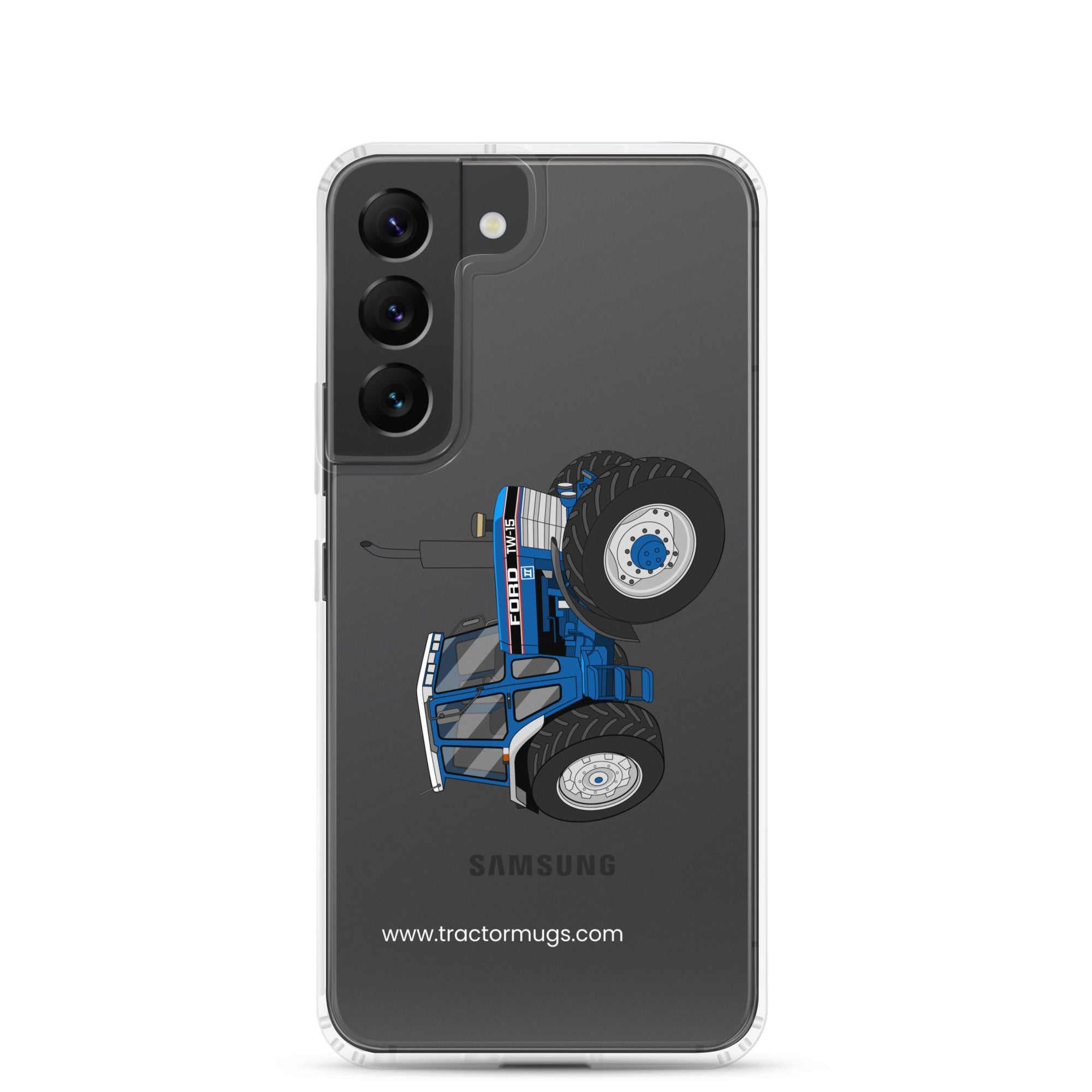The Tractor Mugs Store Samsung Galaxy S22 Ford TW 15 | Clear Case for Samsung® Quality Farmers Merch