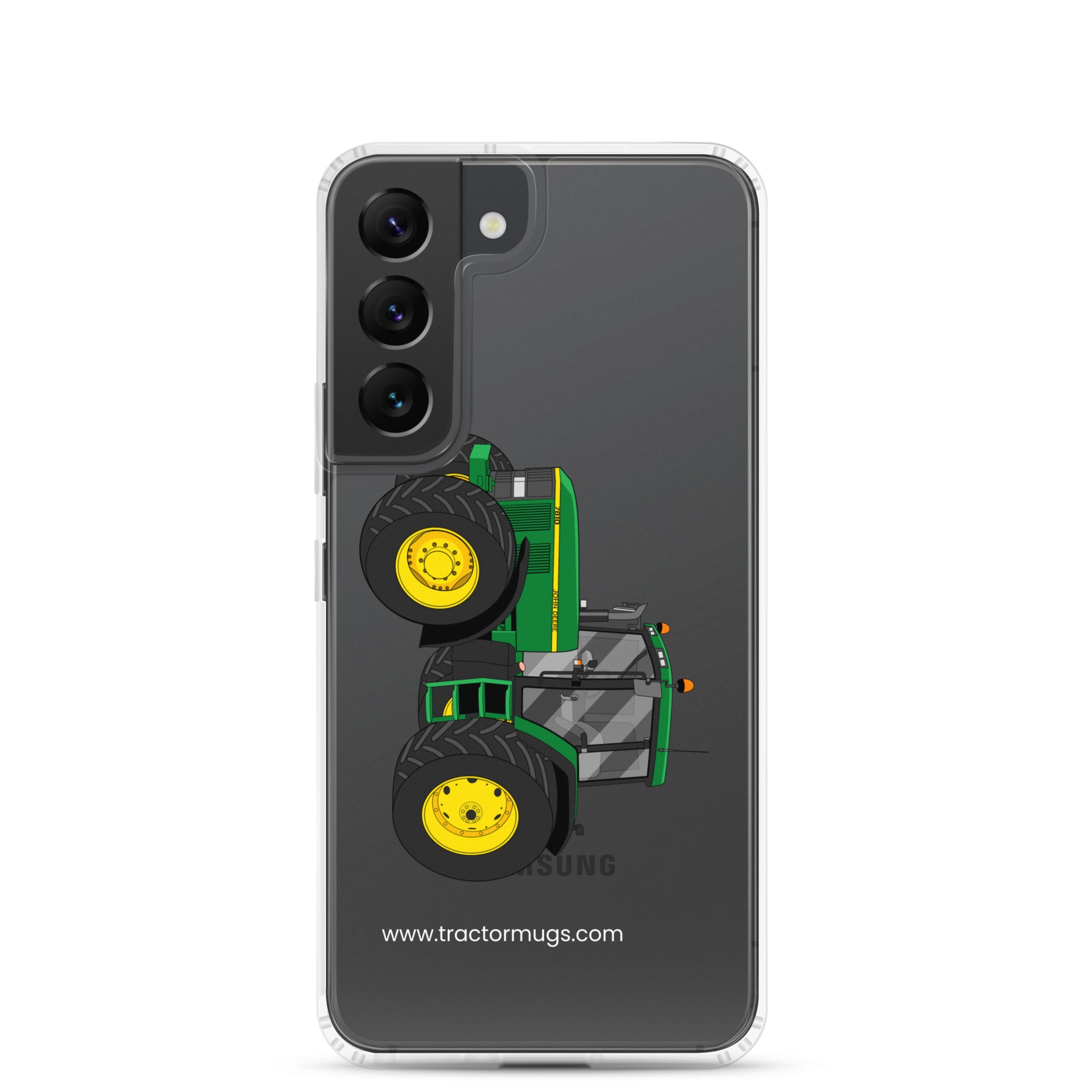 The Tractor Mugs Store Samsung Galaxy S22 John Deere 7810 | Clear Case for Samsung® Quality Farmers Merch