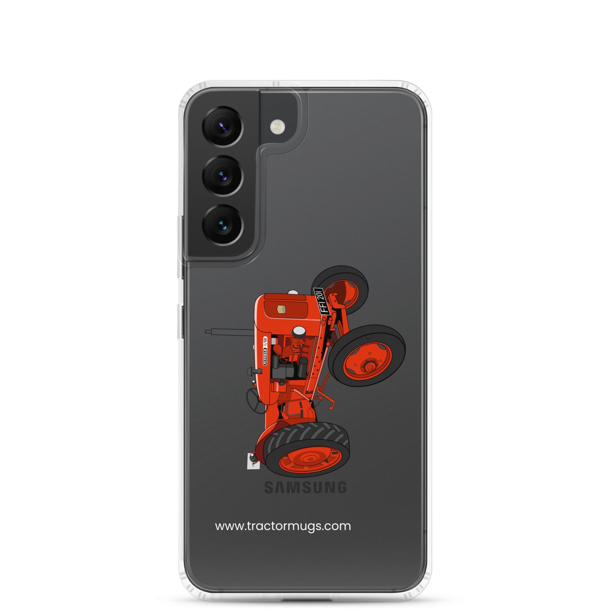The Tractor Mugs Store Samsung Galaxy S22 Nuffield 4_60 | Clear Case for Samsung® Quality Farmers Merch