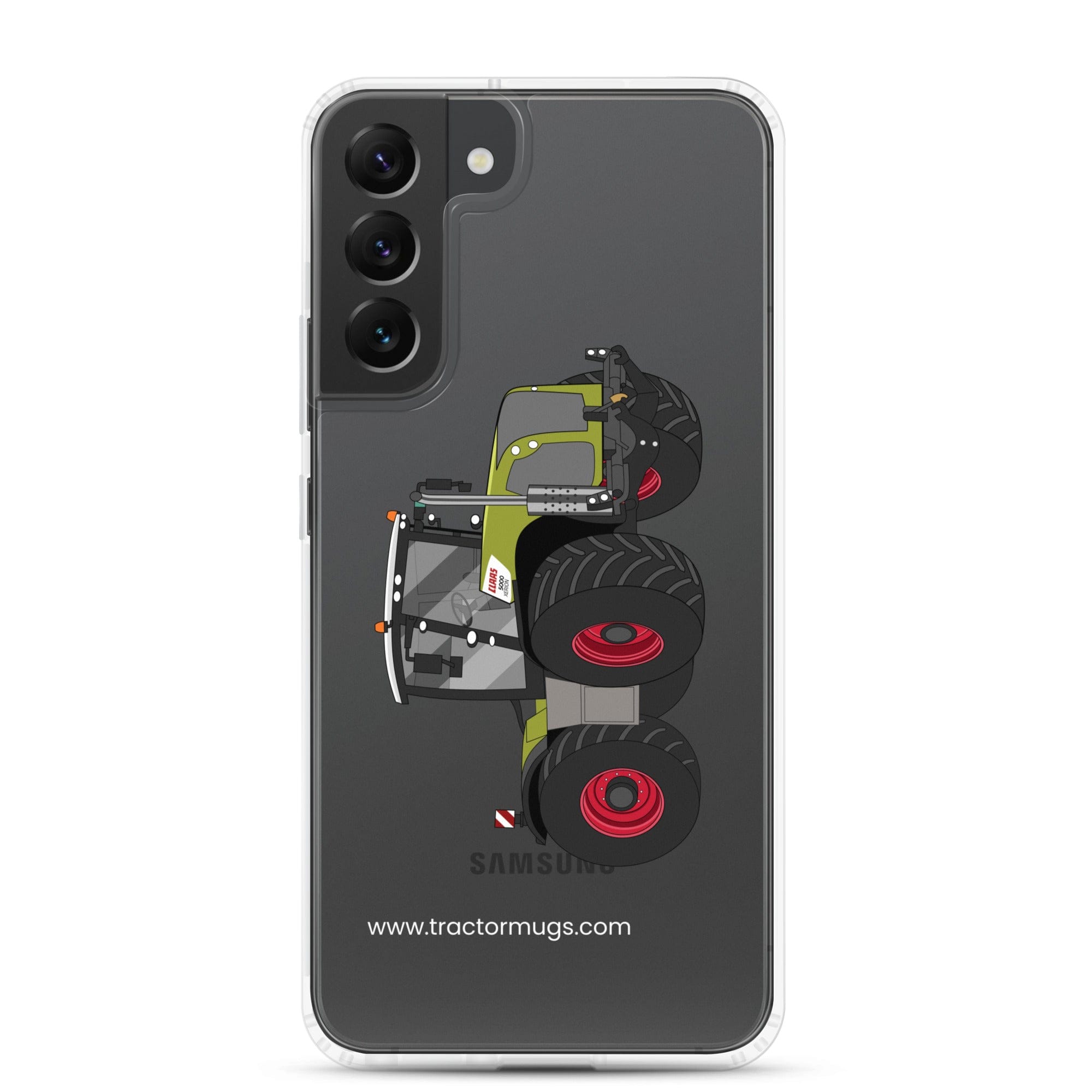 The Tractor Mugs Store Samsung Galaxy S22 Plus Class Xerion 5000 Tractor VC | Clear Case for Samsung® Quality Farmers Merch