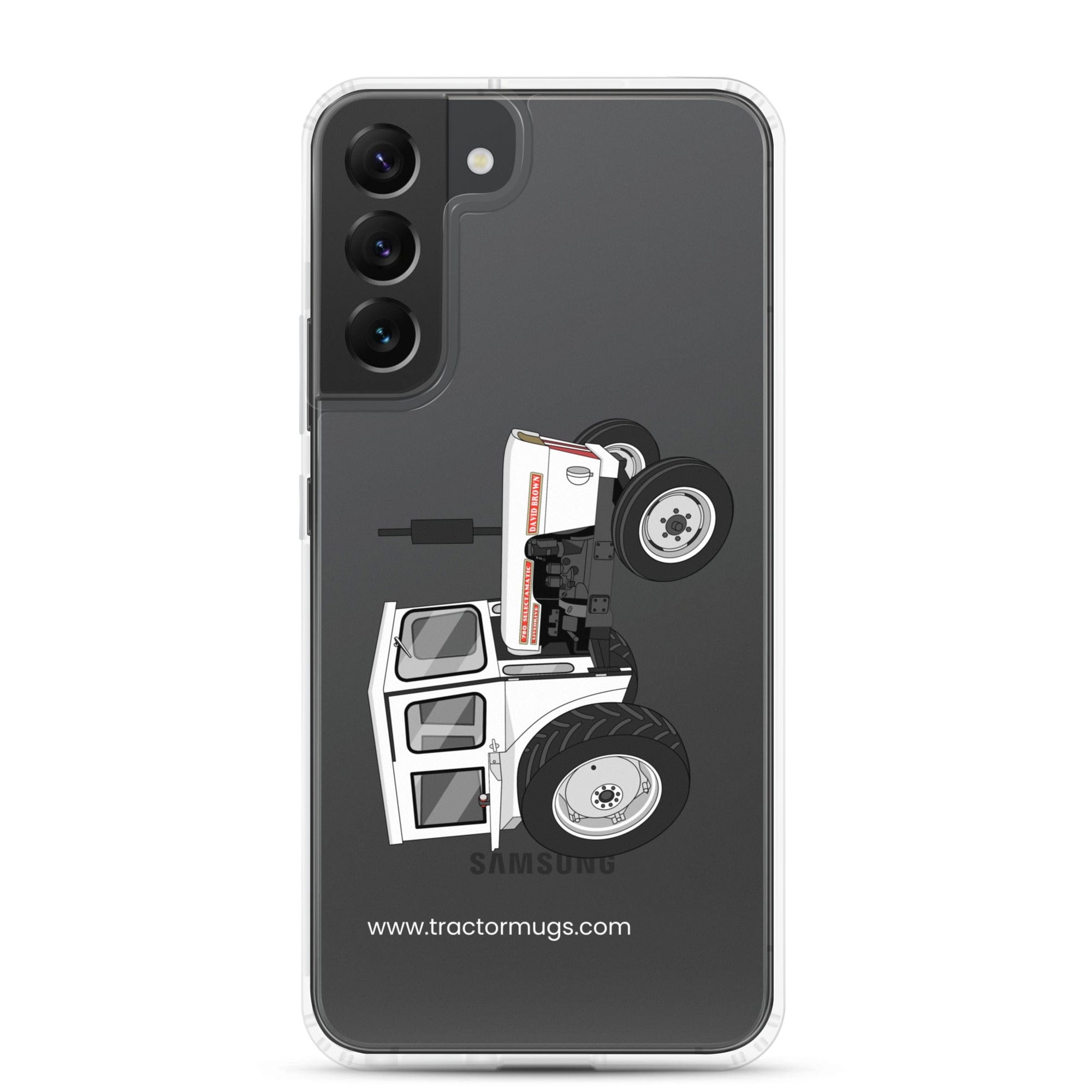 The Tractor Mugs Store Samsung Galaxy S22 Plus David Brown 780 Selectamatic | Clear Case for Samsung® Quality Farmers Merch