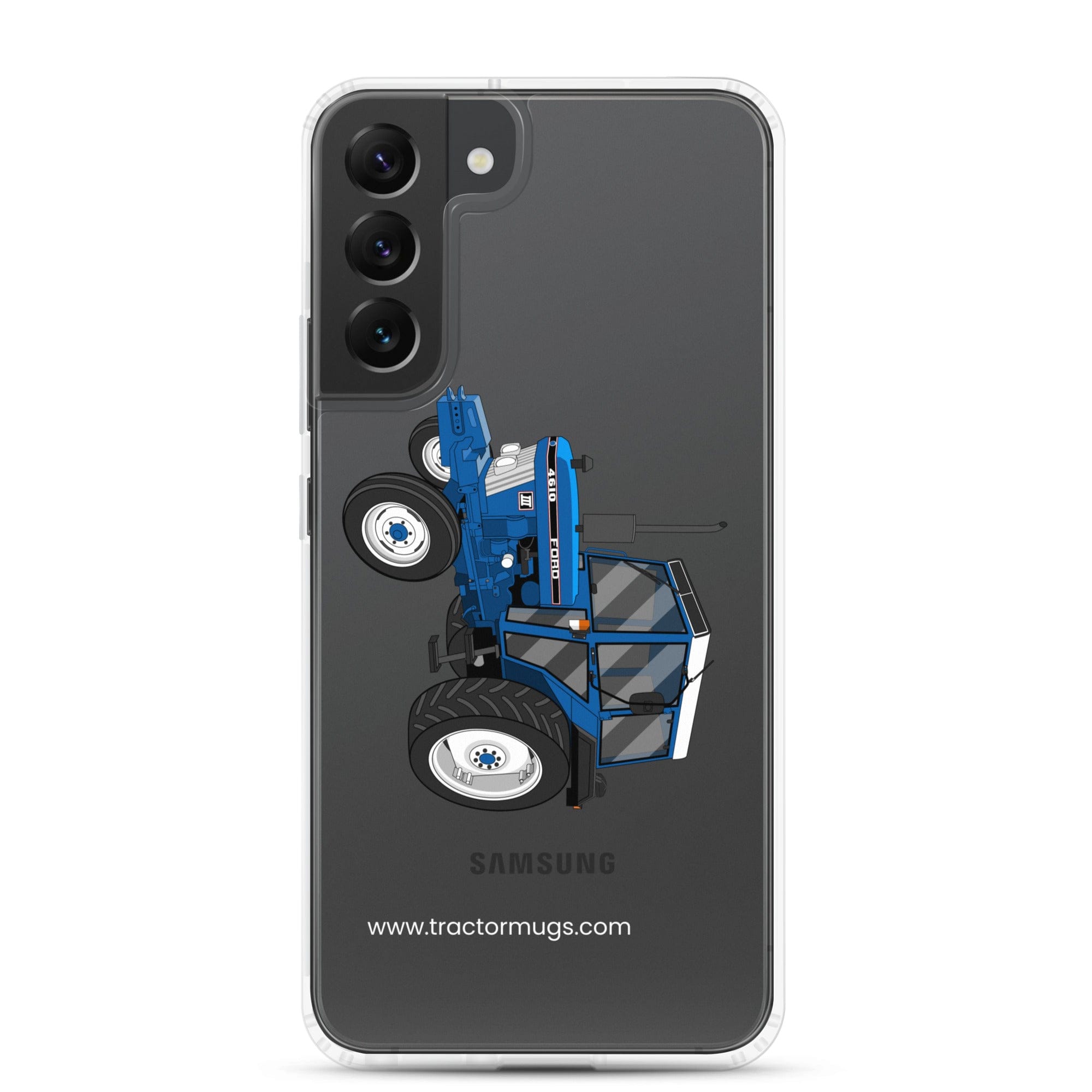 The Tractor Mugs Store Samsung Galaxy S22 Plus Ford 4610 2WD | Clear Case for Samsung® Quality Farmers Merch