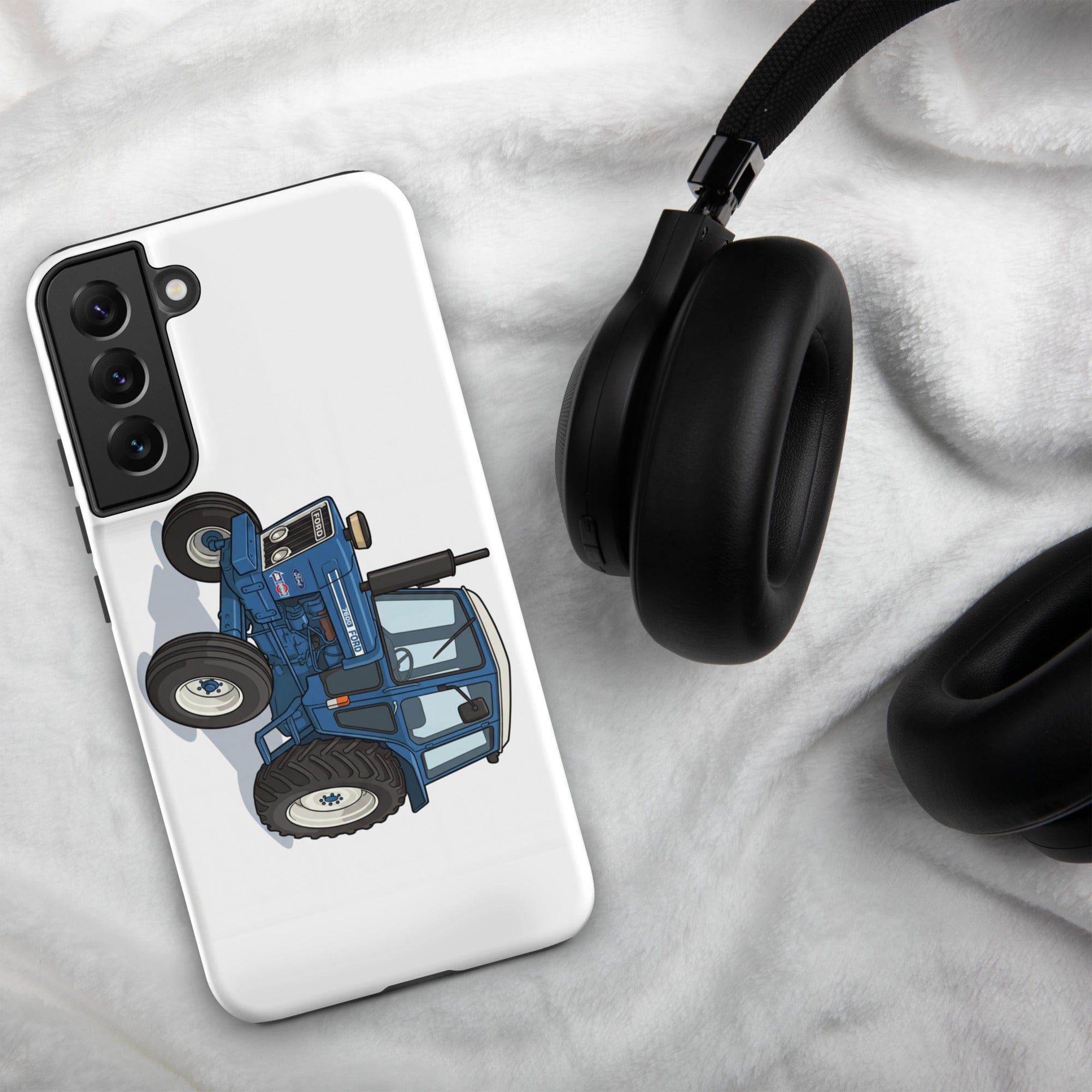 The Tractor Mugs Store Samsung Galaxy S22 Plus Ford 7600 | Tough case for SamsungĀ® Quality Farmers Merch