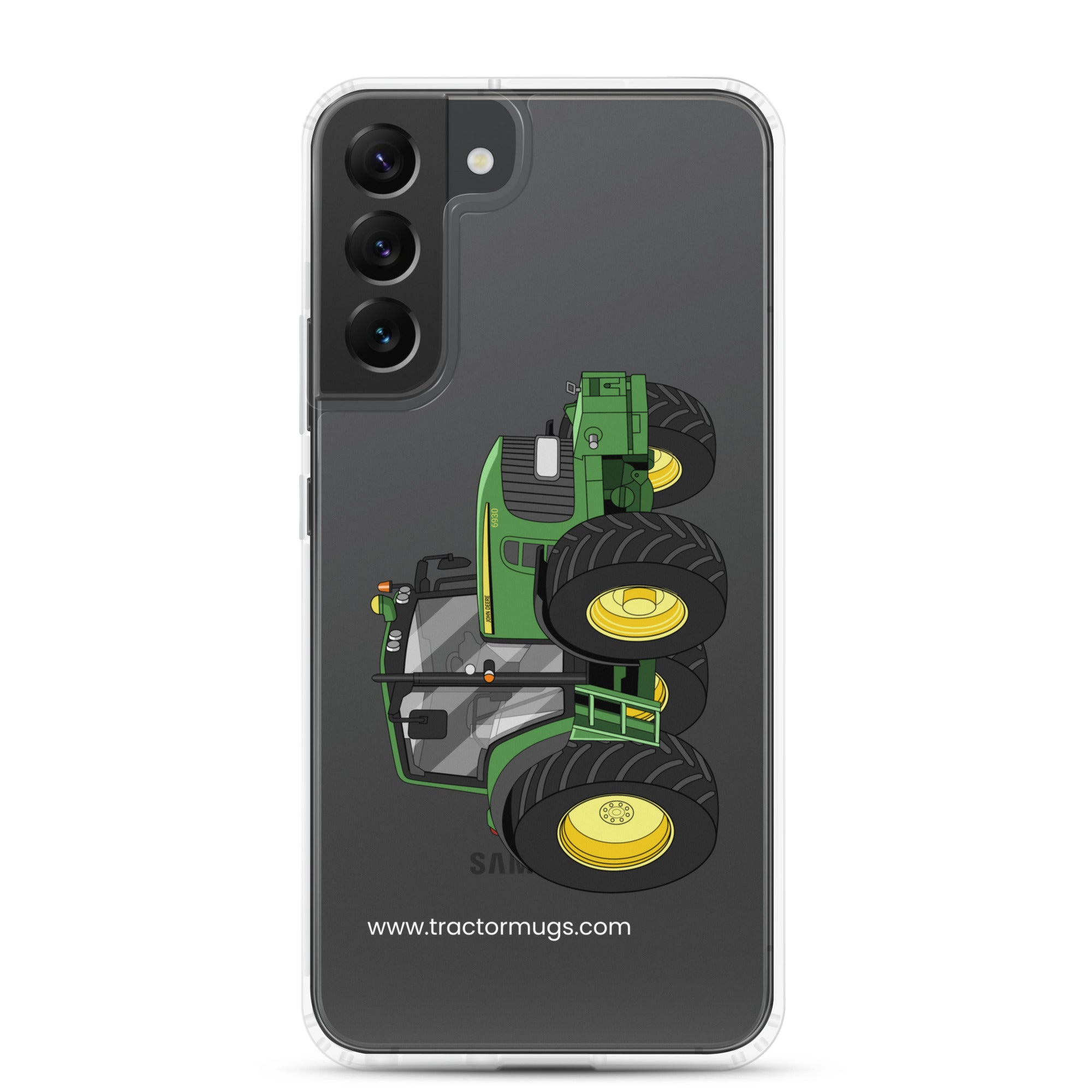 The Tractor Mugs Store Samsung Galaxy S22 Plus John Deere 6930 Premium | Clear Case for Samsung® Quality Farmers Merch