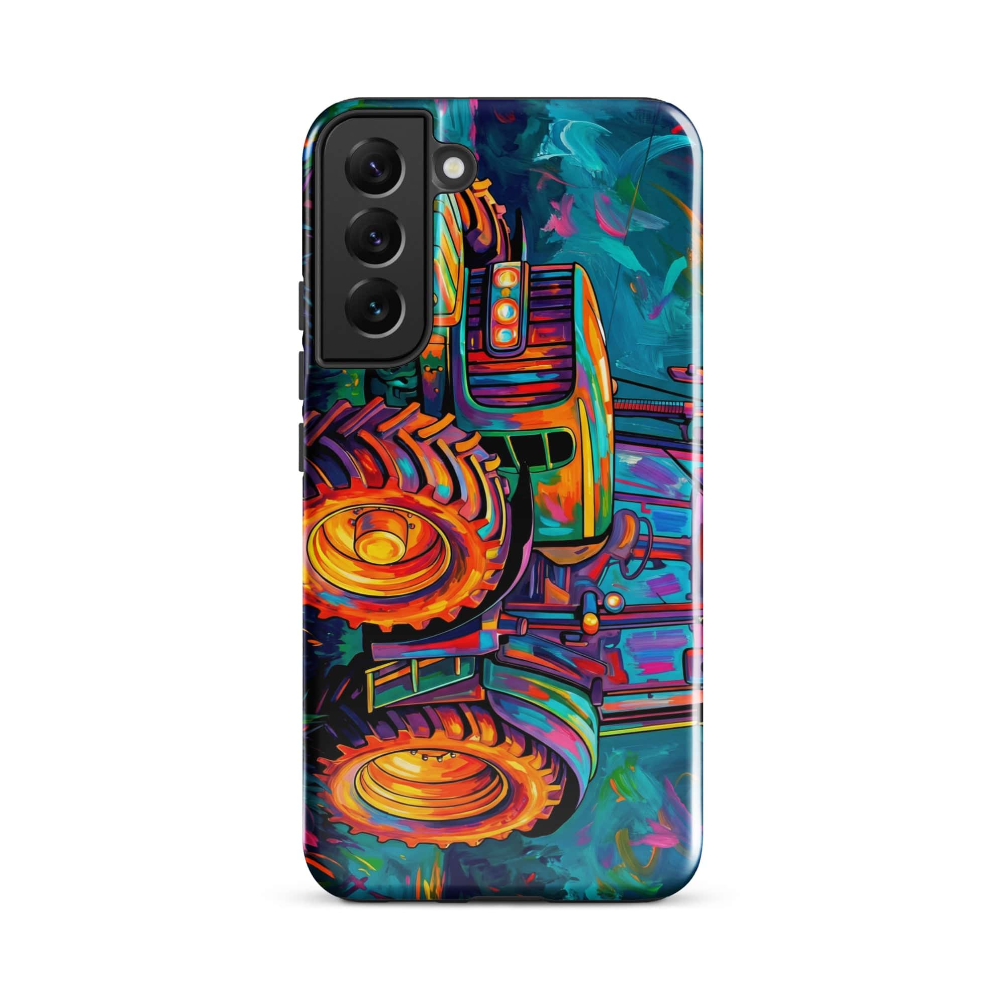 The Tractor Mugs Store Samsung Galaxy S22 Plus John Deere 6930 | Splash Art Tough case for SamsungĀ® Quality Farmers Merch