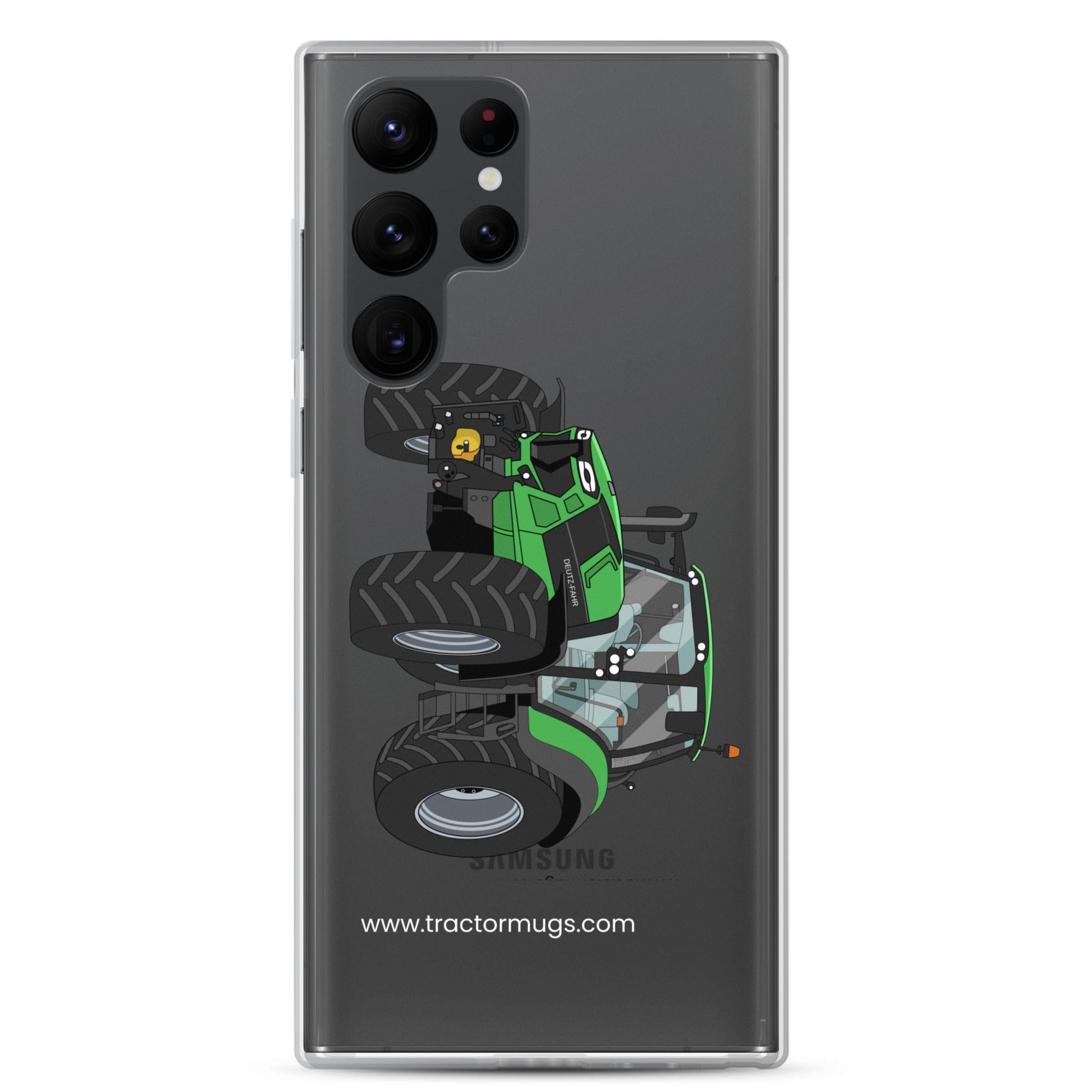 The Tractor Mugs Store Samsung Galaxy S22 Ultra Deutz - Fahr Agrotron 7250 Ttv | Clear Case for Samsung® Quality Farmers Merch