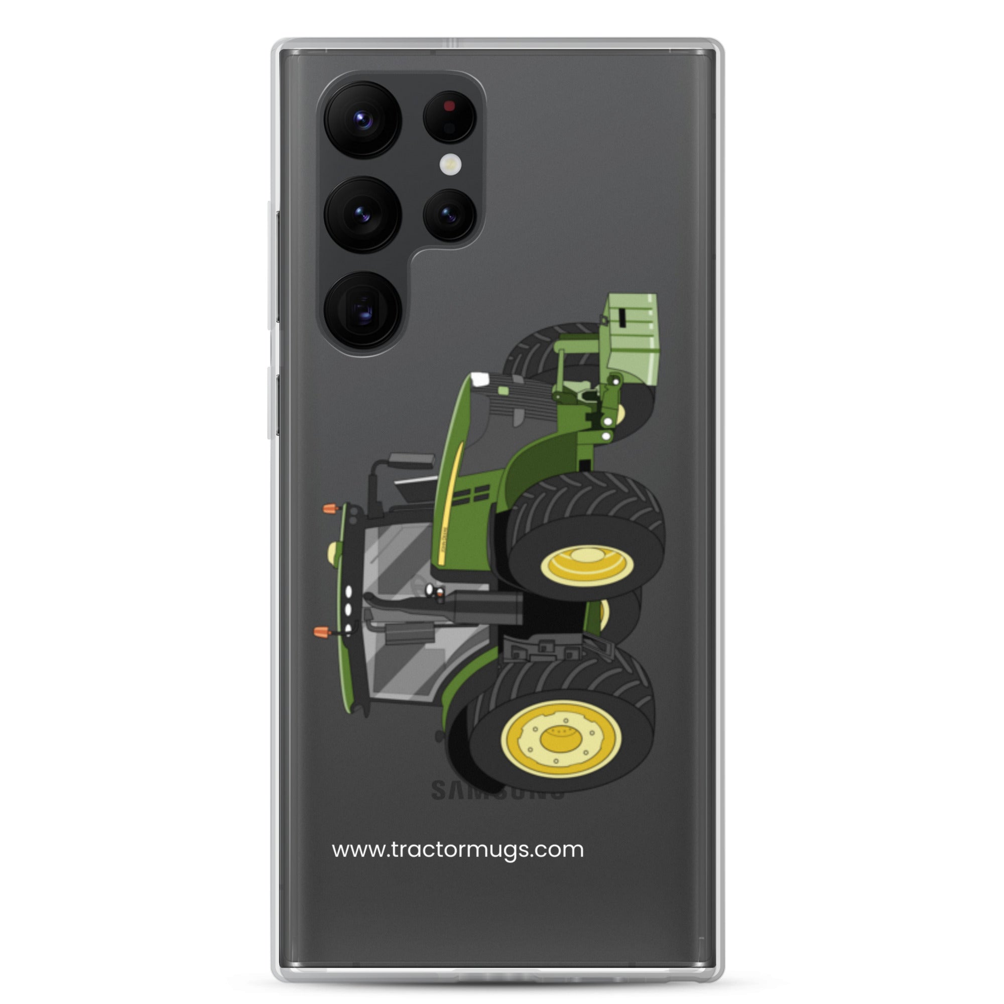 The Tractor Mugs Store Samsung Galaxy S22 Ultra John Deere 7310R | Clear Case for Samsung® Quality Farmers Merch