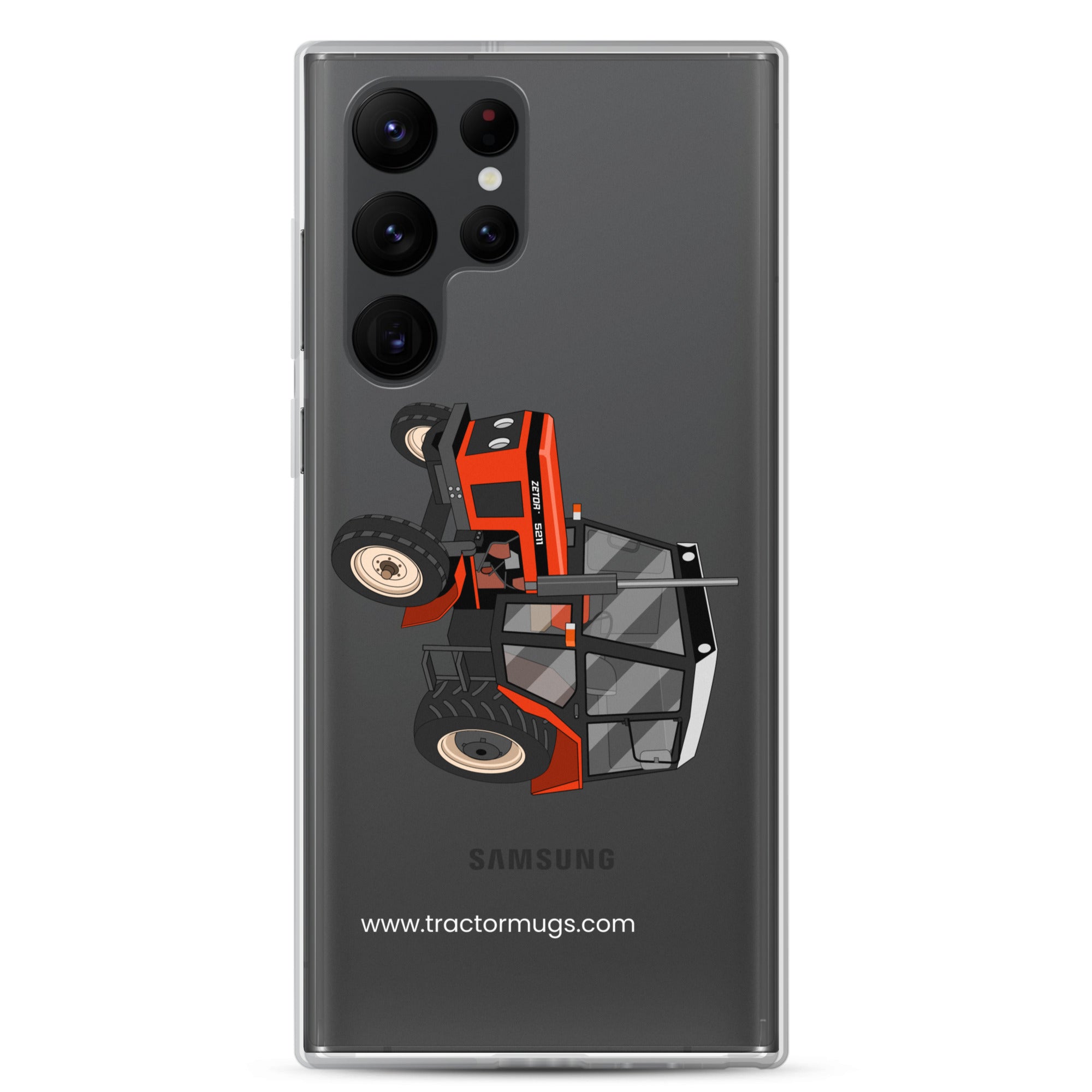 The Tractor Mugs Store Samsung Galaxy S22 Ultra Zetor 5211 | Clear Case for Samsung® Quality Farmers Merch