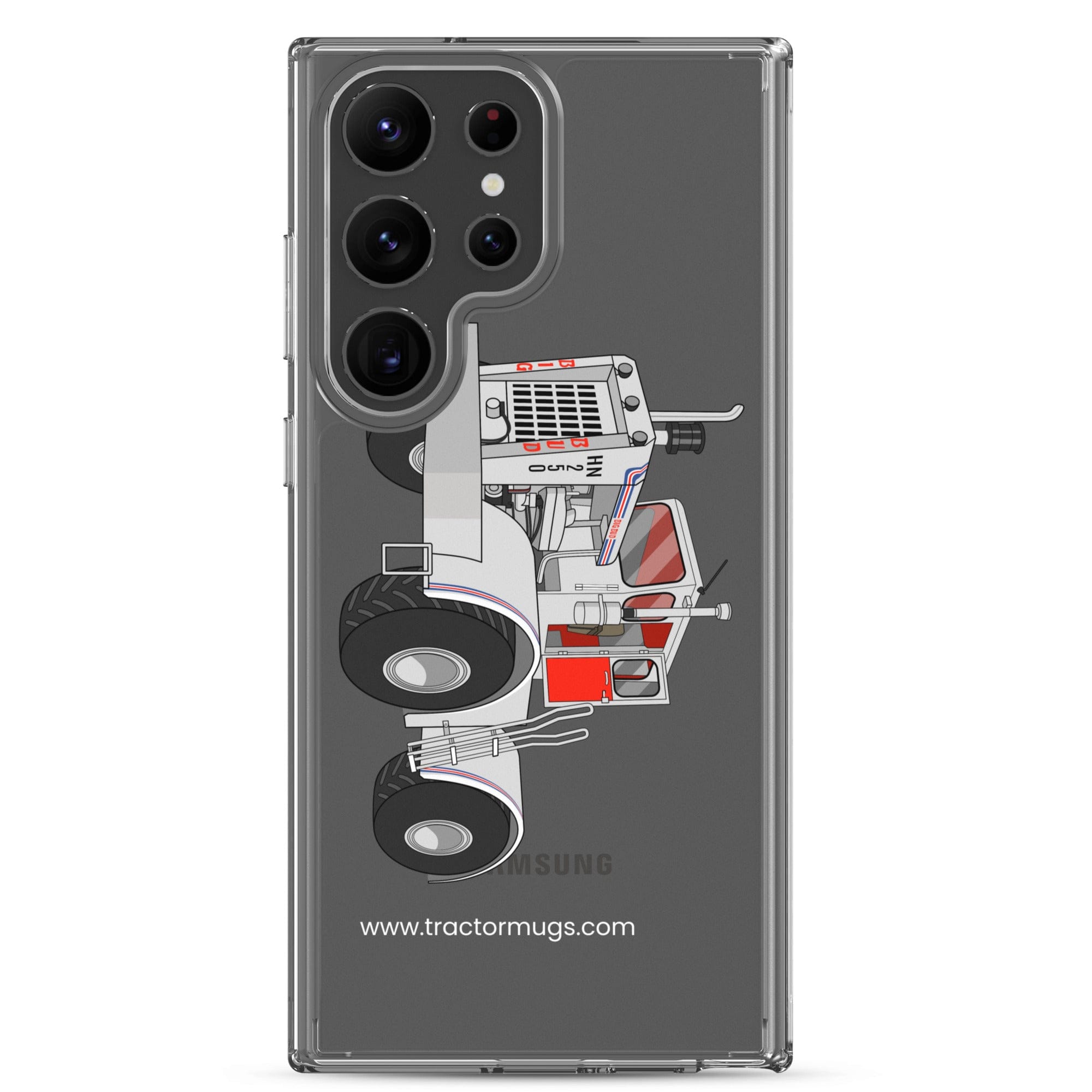 The Tractor Mugs Store Samsung Galaxy S23 Ultra Big Bud Tractor | Clear Case for Samsung® Quality Farmers Merch