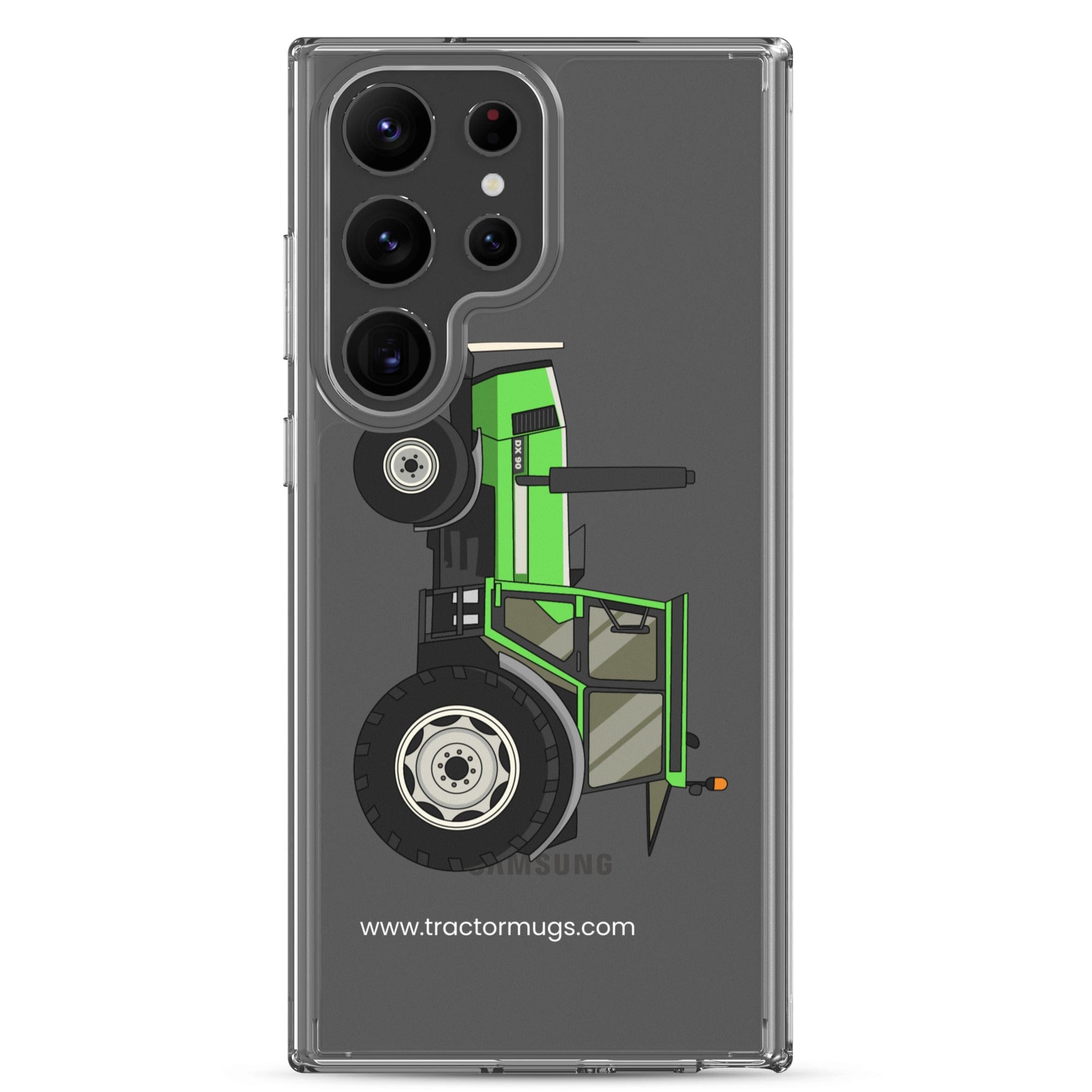 The Tractor Mugs Store Samsung Galaxy S23 Ultra Deutz DX 90 | Clear Case for Samsung® Quality Farmers Merch