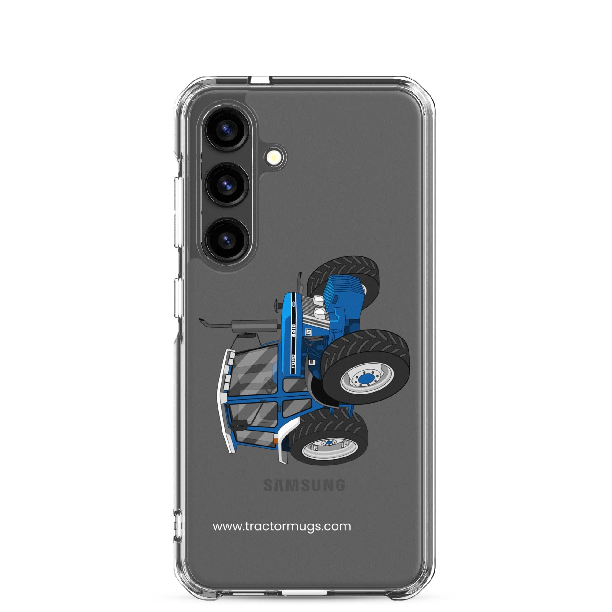 The Tractor Mugs Store Samsung Galaxy S24 Ford 6410 4WD | Clear Case for Samsung® Quality Farmers Merch