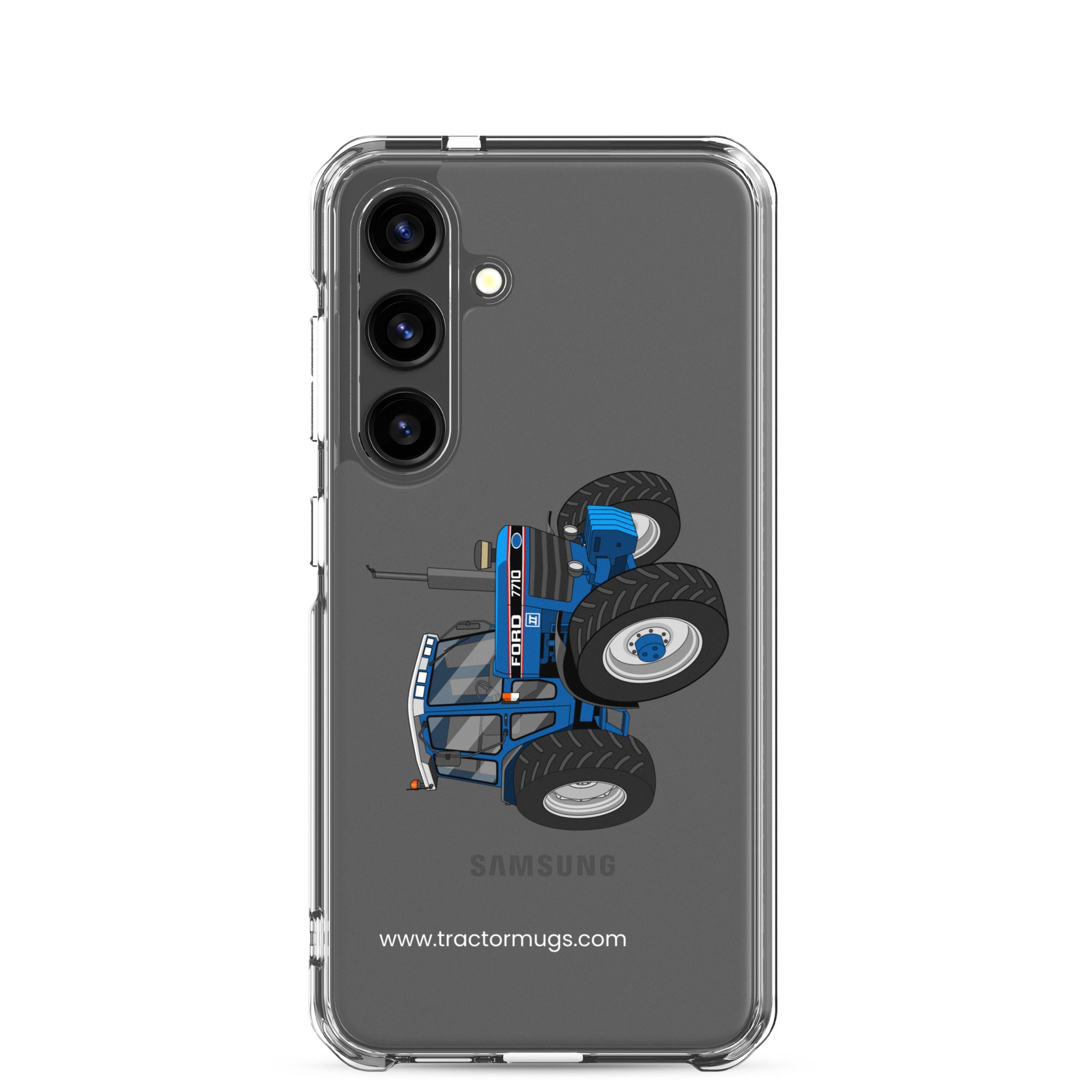 The Tractor Mugs Store Samsung Galaxy S24 Ford 7710 | Clear Case for Samsung® Quality Farmers Merch