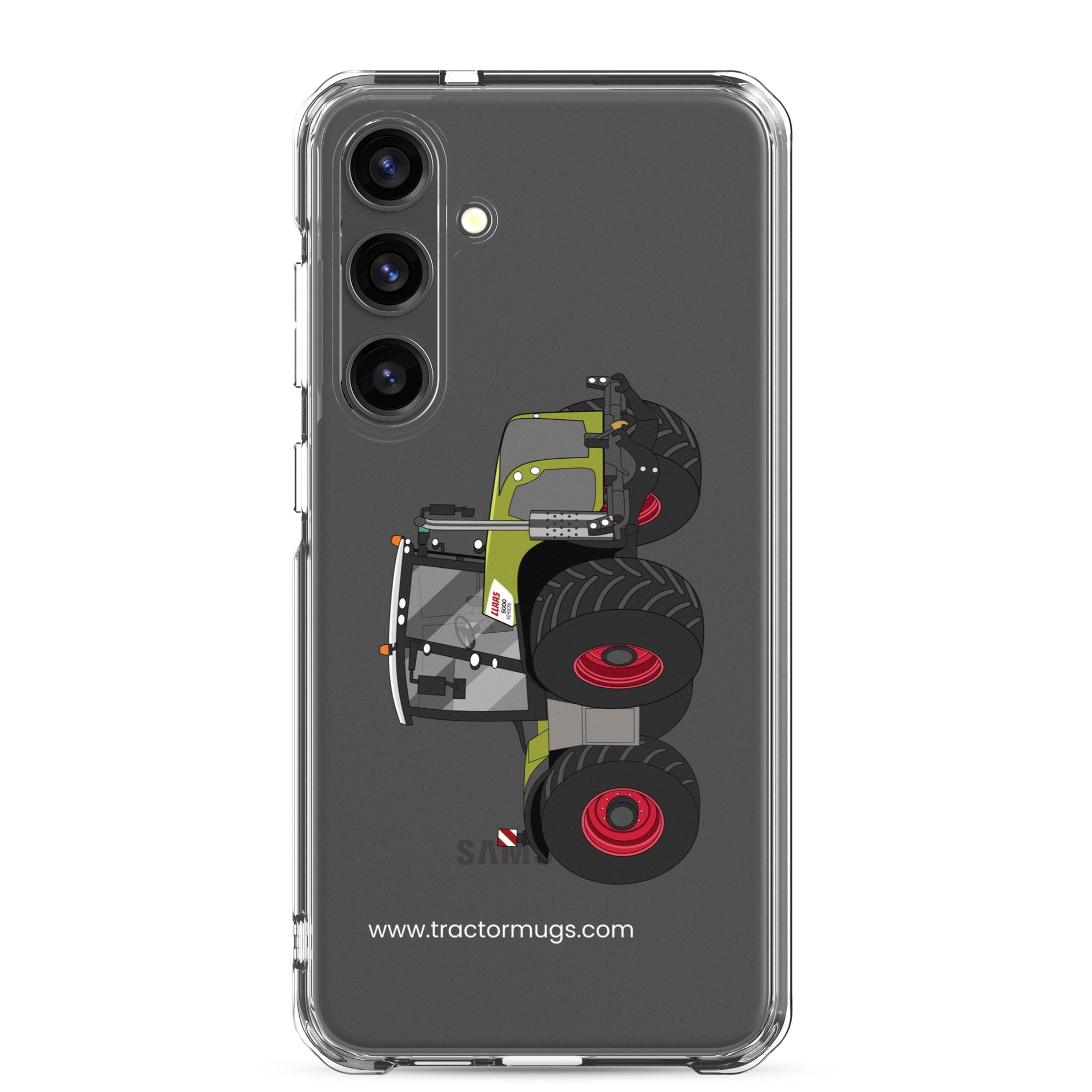 The Tractor Mugs Store Samsung Galaxy S24 Plus Class Xerion 5000 | Clear Case for Samsung® Quality Farmers Merch