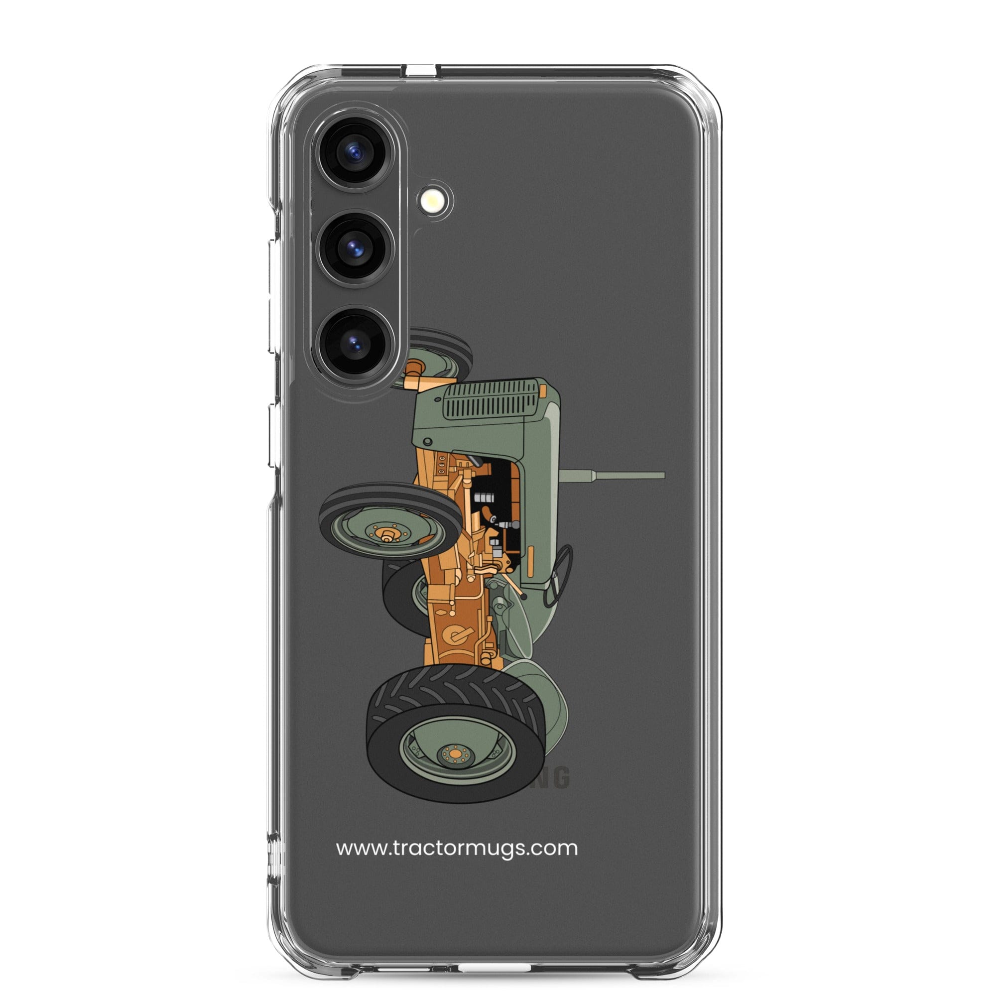 The Tractor Mugs Store Samsung Galaxy S24 Plus Ferguson FE 35 | Clear Case for Samsung® Quality Farmers Merch