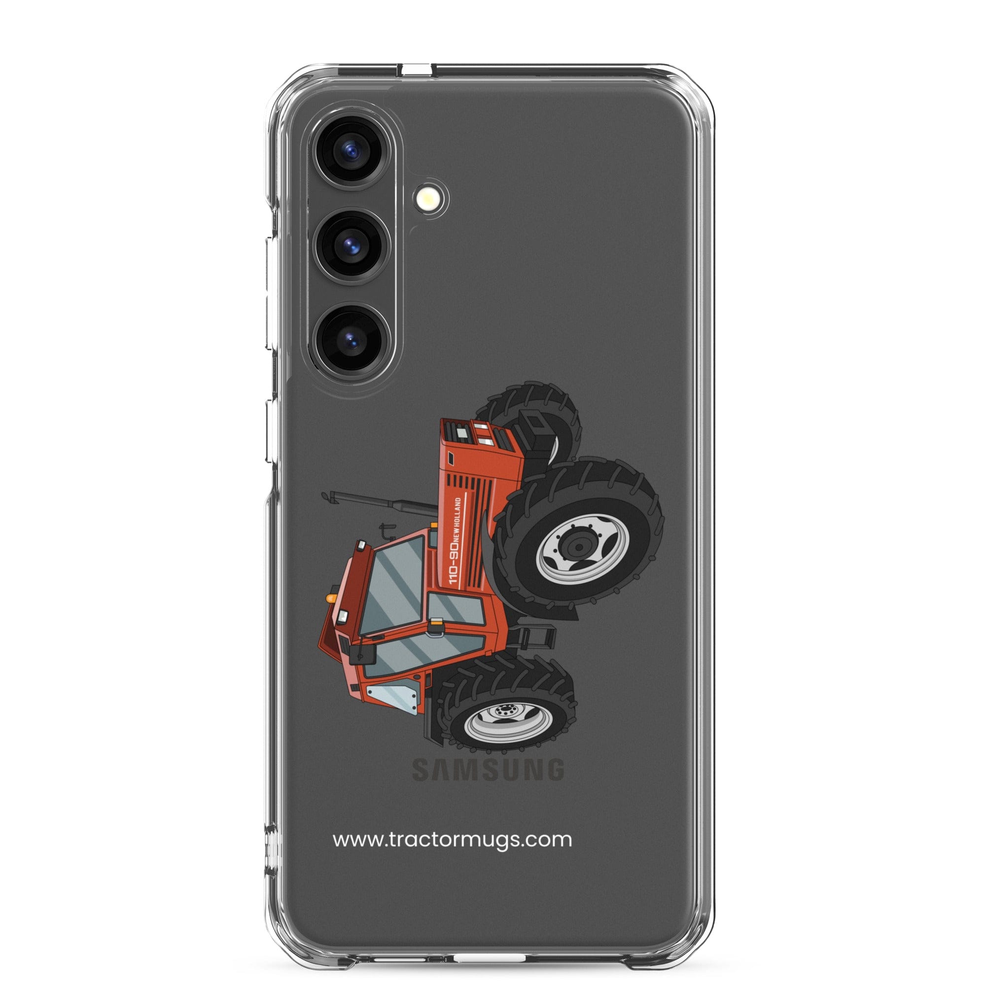 The Tractor Mugs Store Samsung Galaxy S24 Plus FIAT 110-90 | Clear Case for Samsung® Quality Farmers Merch
