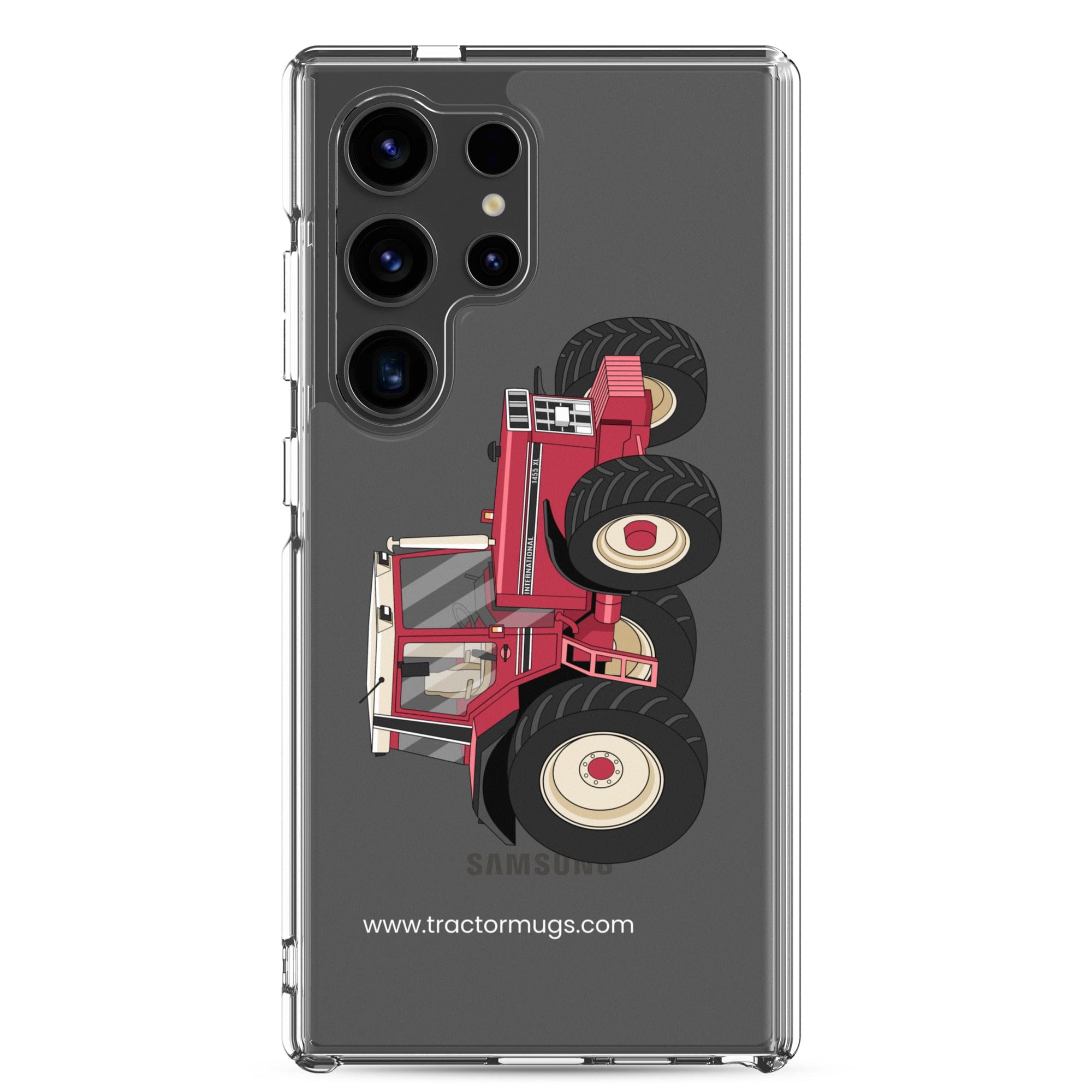 The Tractor Mugs Store Samsung Galaxy S24 Ultra Case International 1455 XL | Clear Case for Samsung® Quality Farmers Merch