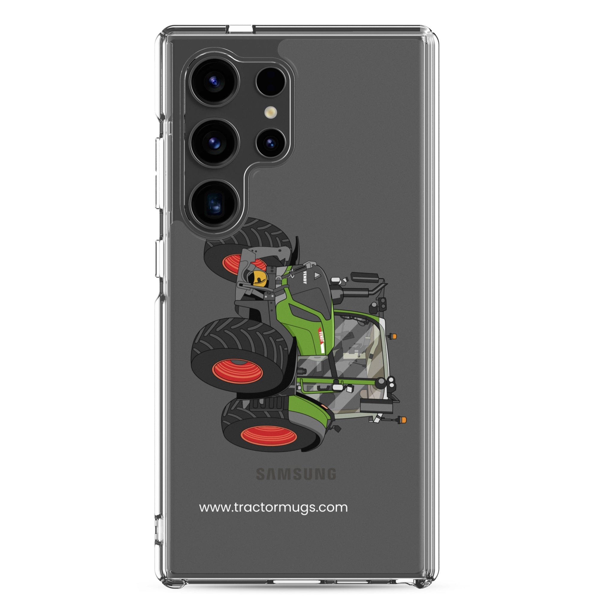 The Tractor Mugs Store Samsung Galaxy S24 Ultra Fendt Vario 313 | Clear Case for Samsung® Quality Farmers Merch