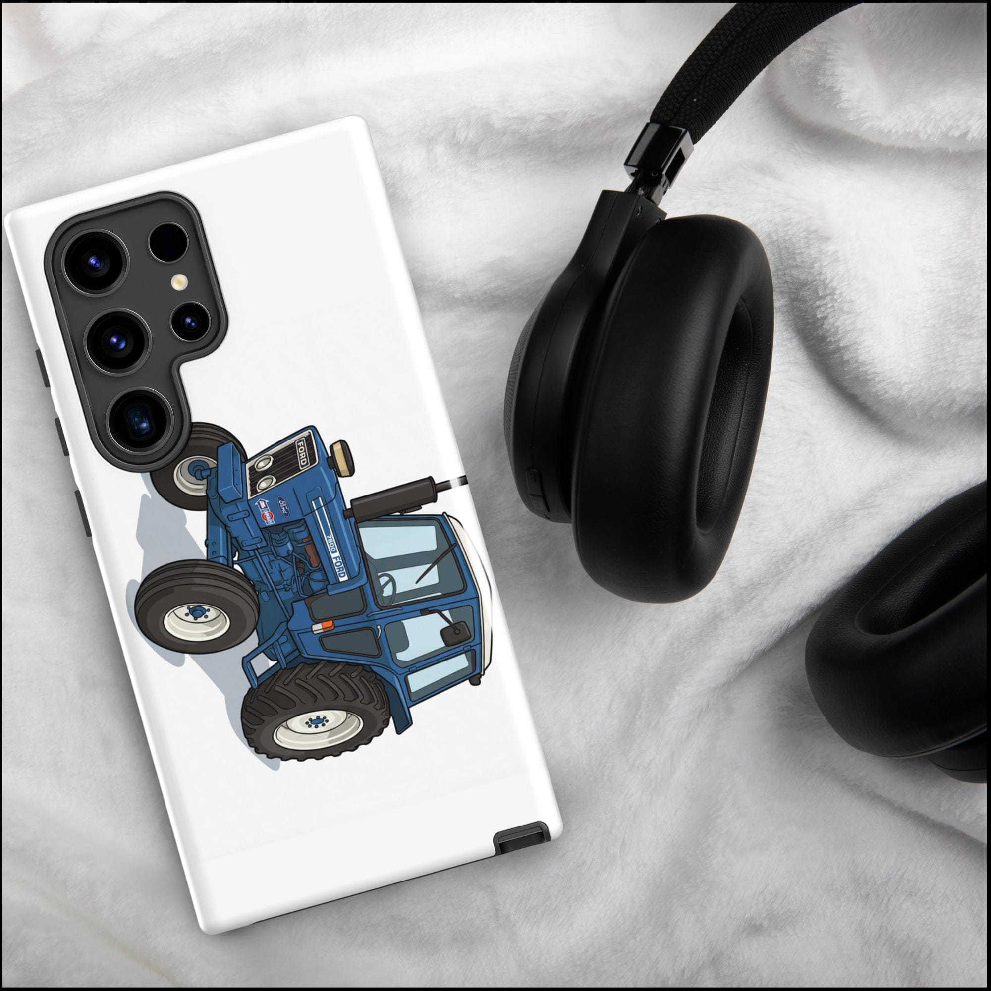 The Tractor Mugs Store Samsung Galaxy S24 Ultra Ford 7600 | Tough case for SamsungĀ® Quality Farmers Merch