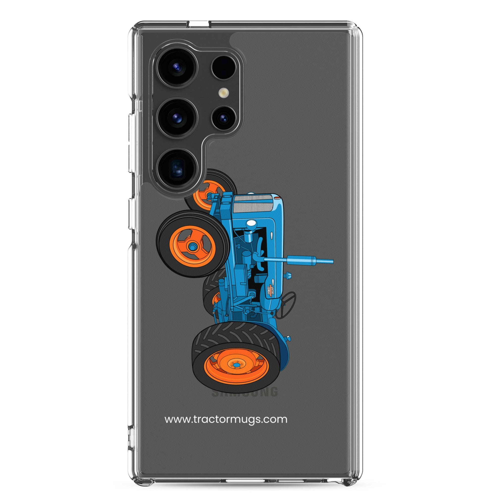 The Tractor Mugs Store Samsung Galaxy S24 Ultra Fordson Power Major (1958) | Clear Case for Samsung® Quality Farmers Merch