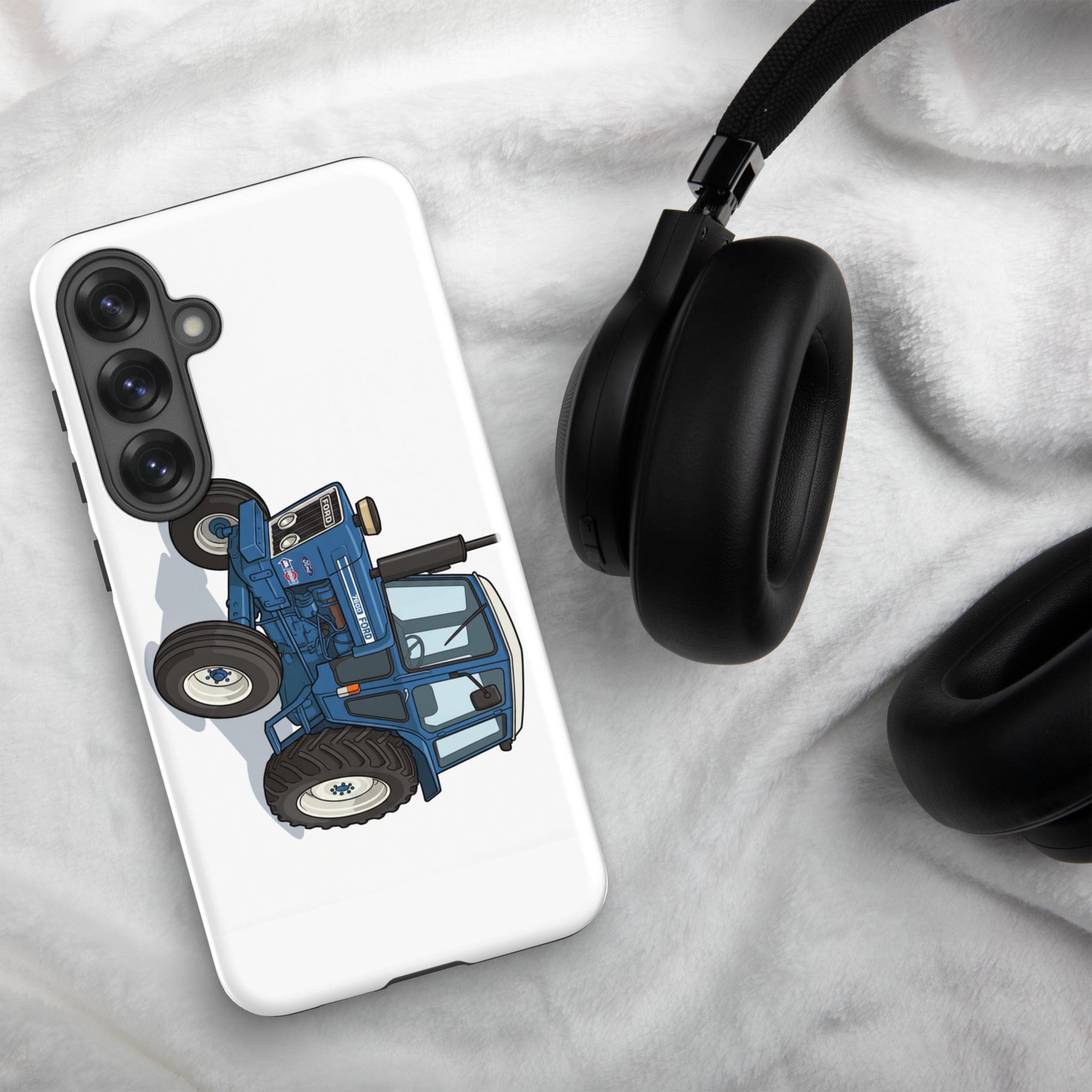 The Tractor Mugs Store Samsung Galaxy S25 Plus Ford 7600 | Tough case for SamsungĀ® Quality Farmers Merch