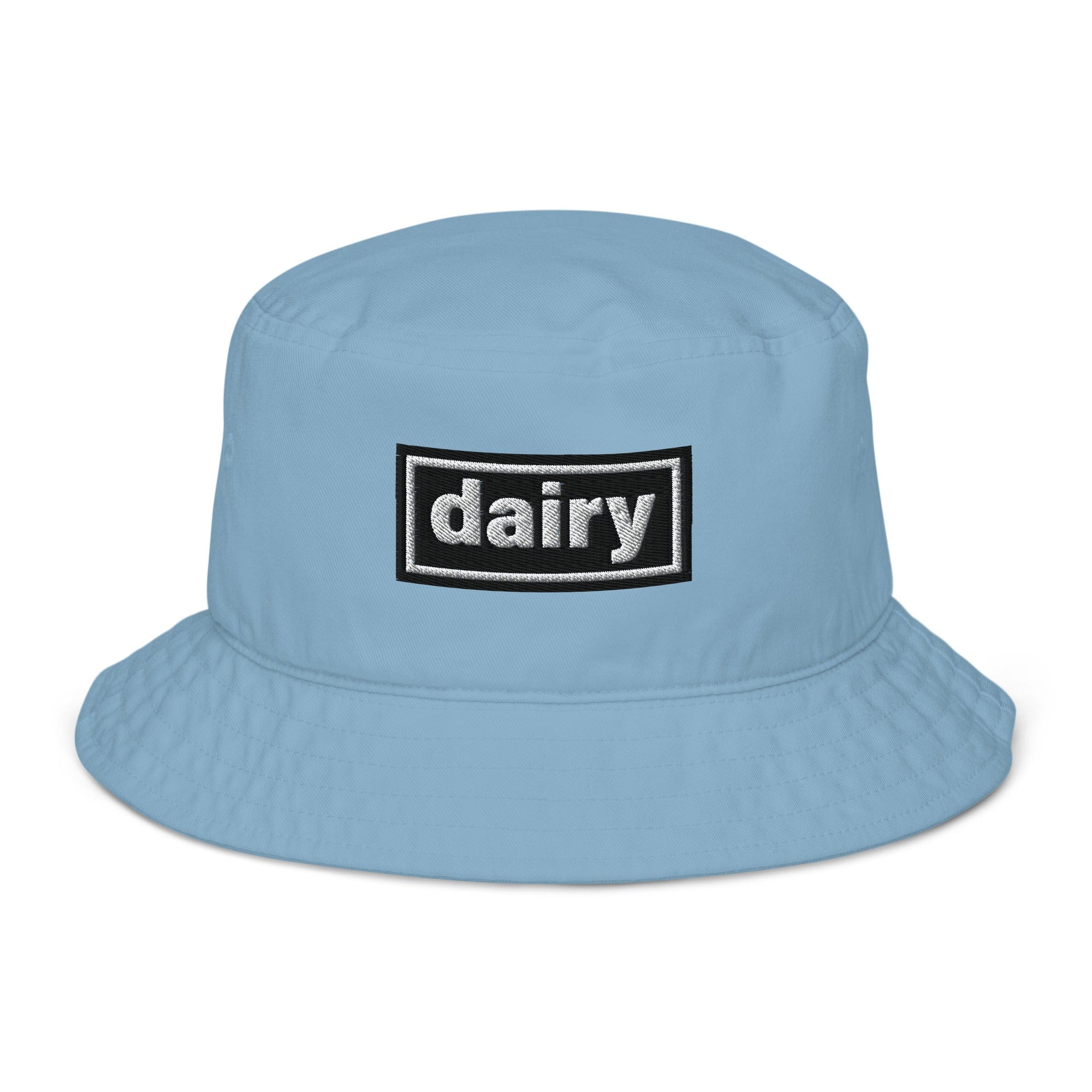 The Tractor Mugs Store Slate Blue Oasis Style Dairy | Organic bucket hat Quality Farmers Merch