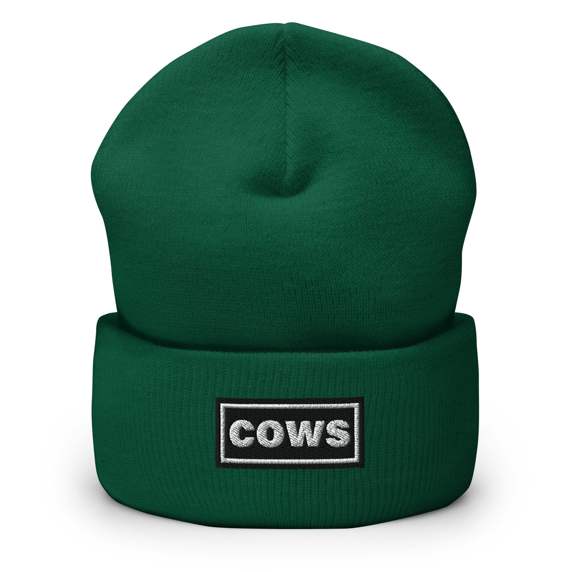The Tractor Mugs Store Spruce OASIS Style 'Cows' | Cuffed Beanie Quality Farmers Merch