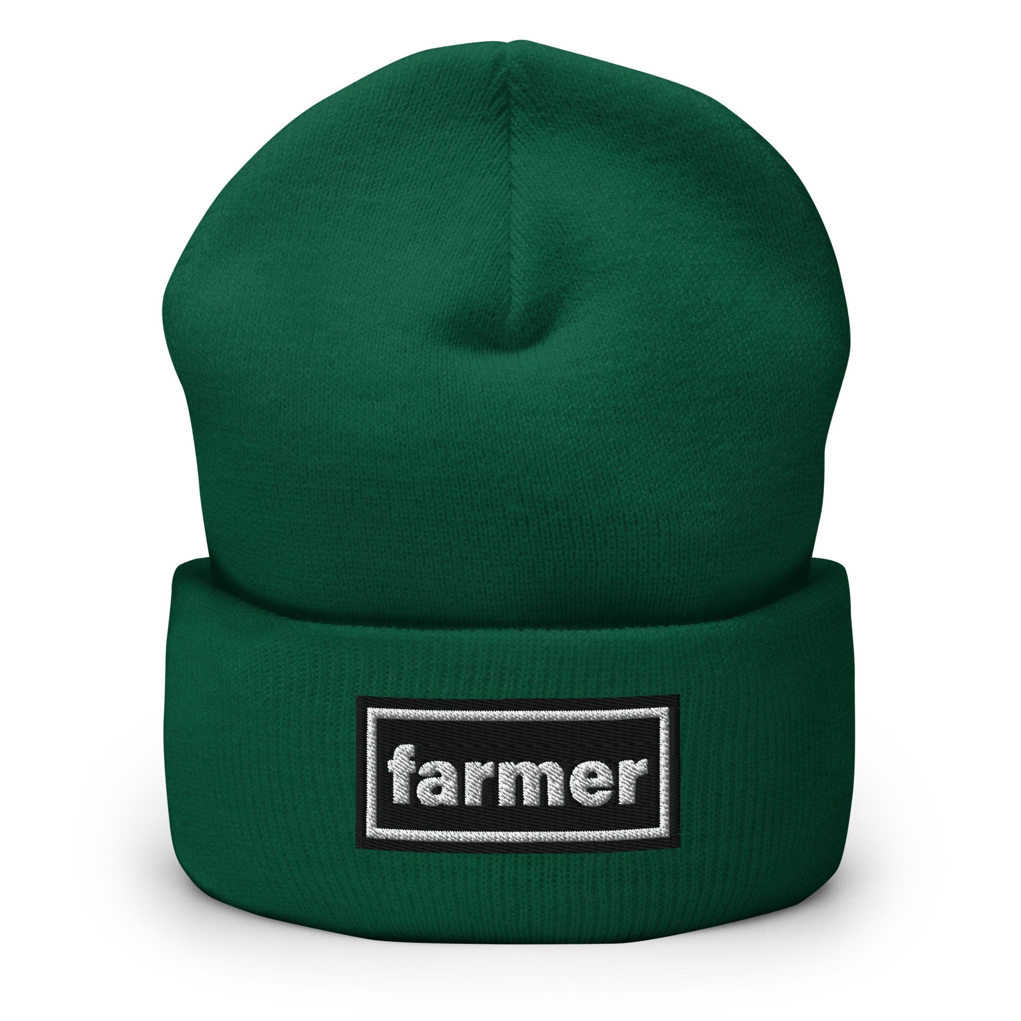 The Tractor Mugs Store Spruce OASIS Style 'farmer' | Cuffed Beanie Quality Farmers Merch
