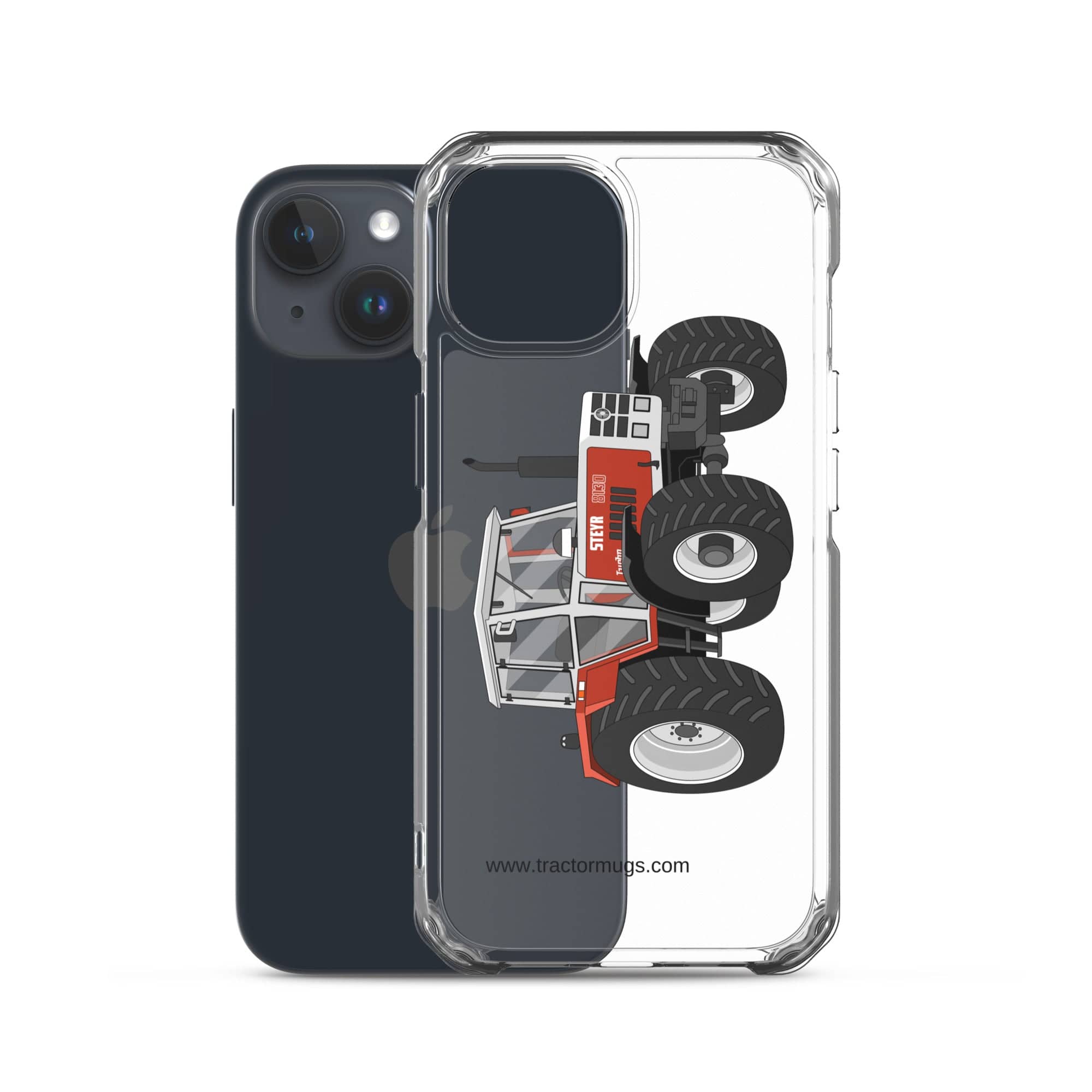 The Tractor Mugs Store Steyr 8130 | Clear Case for iPhone® Quality Farmers Merch