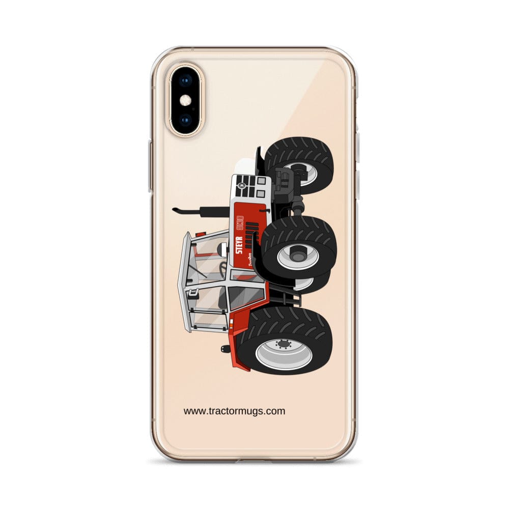 The Tractor Mugs Store Steyr 8130 | Clear Case for iPhone® Quality Farmers Merch