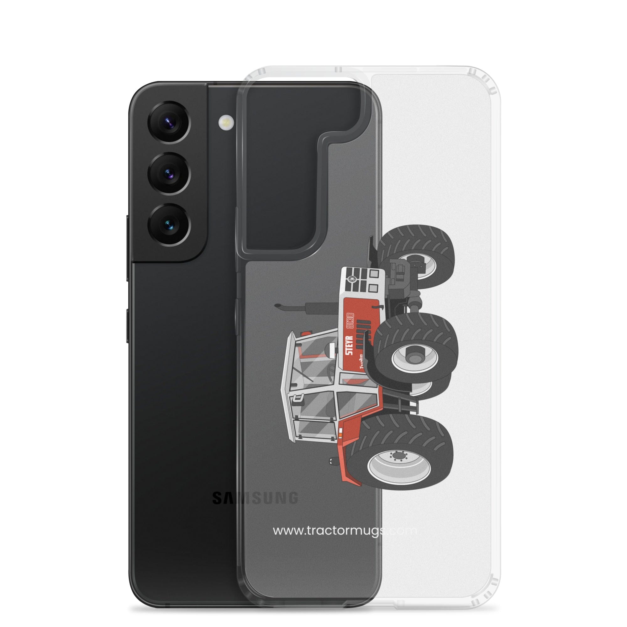 The Tractor Mugs Store Steyr 8130 | Clear Case for Samsung® Quality Farmers Merch