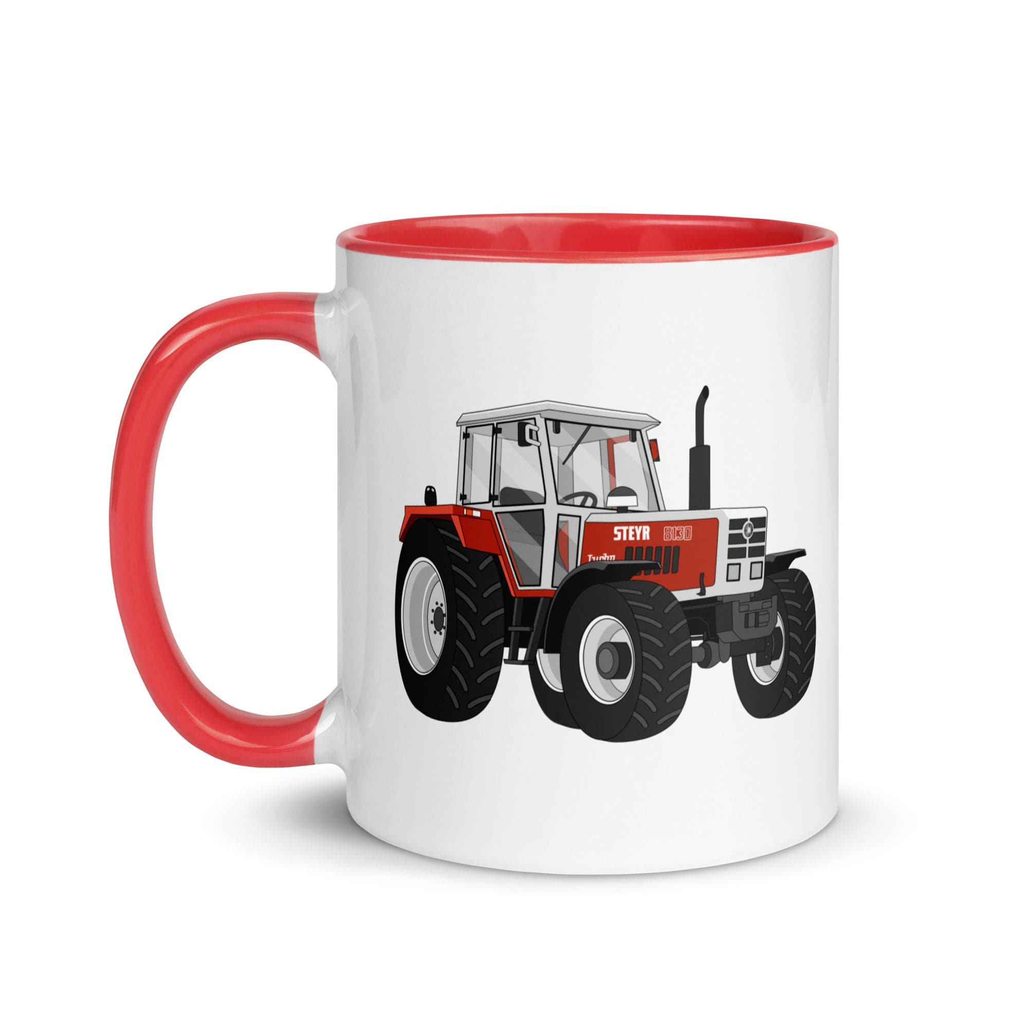The Tractor Mugs Store Steyr 8130 | Mug with Color Inside Quality Farmers Merch