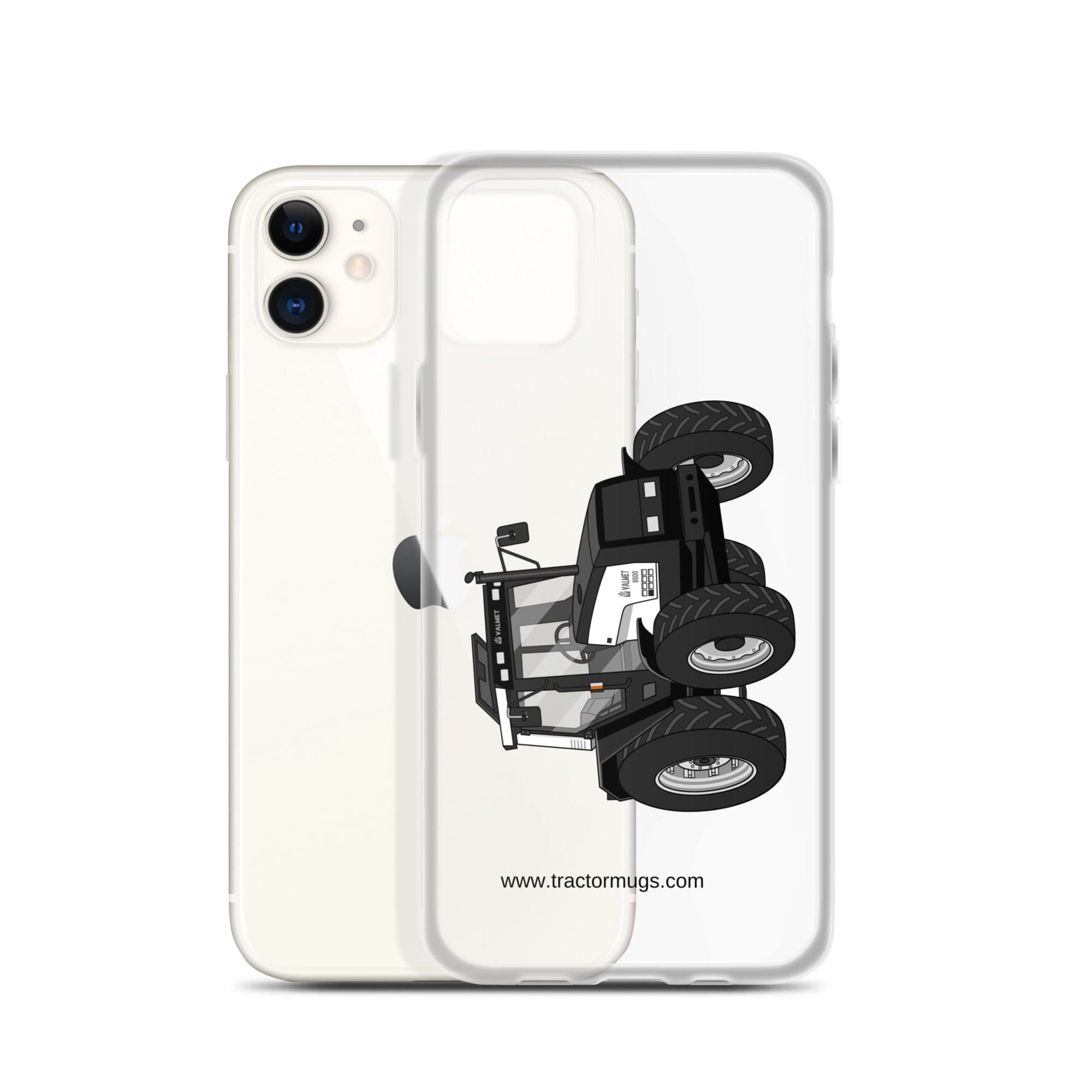 The Tractor Mugs Store Valmet Mega 8600 | Clear Case for iPhone® Quality Farmers Merch