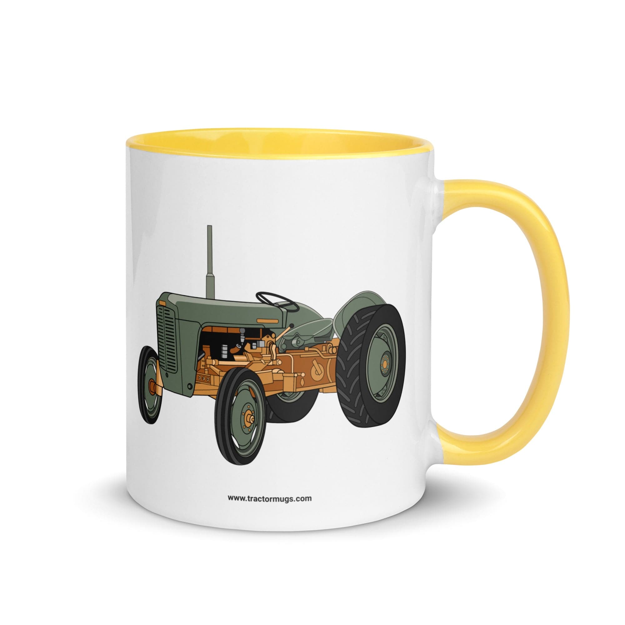 The Tractor Mugs Store Yellow / 11 oz Ferguson FE 35 | Mug with Color Inside Quality Farmers Merch