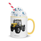 The Tractor Mugs Store Yellow / 11 oz JCB Fastrac 2170 | Mug with Color Inside Quality Farmers Merch