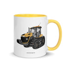 The Tractor Mugs Store Yellow Challenger NT765A Crawler | Mug with Color Inside Quality Farmers Merch