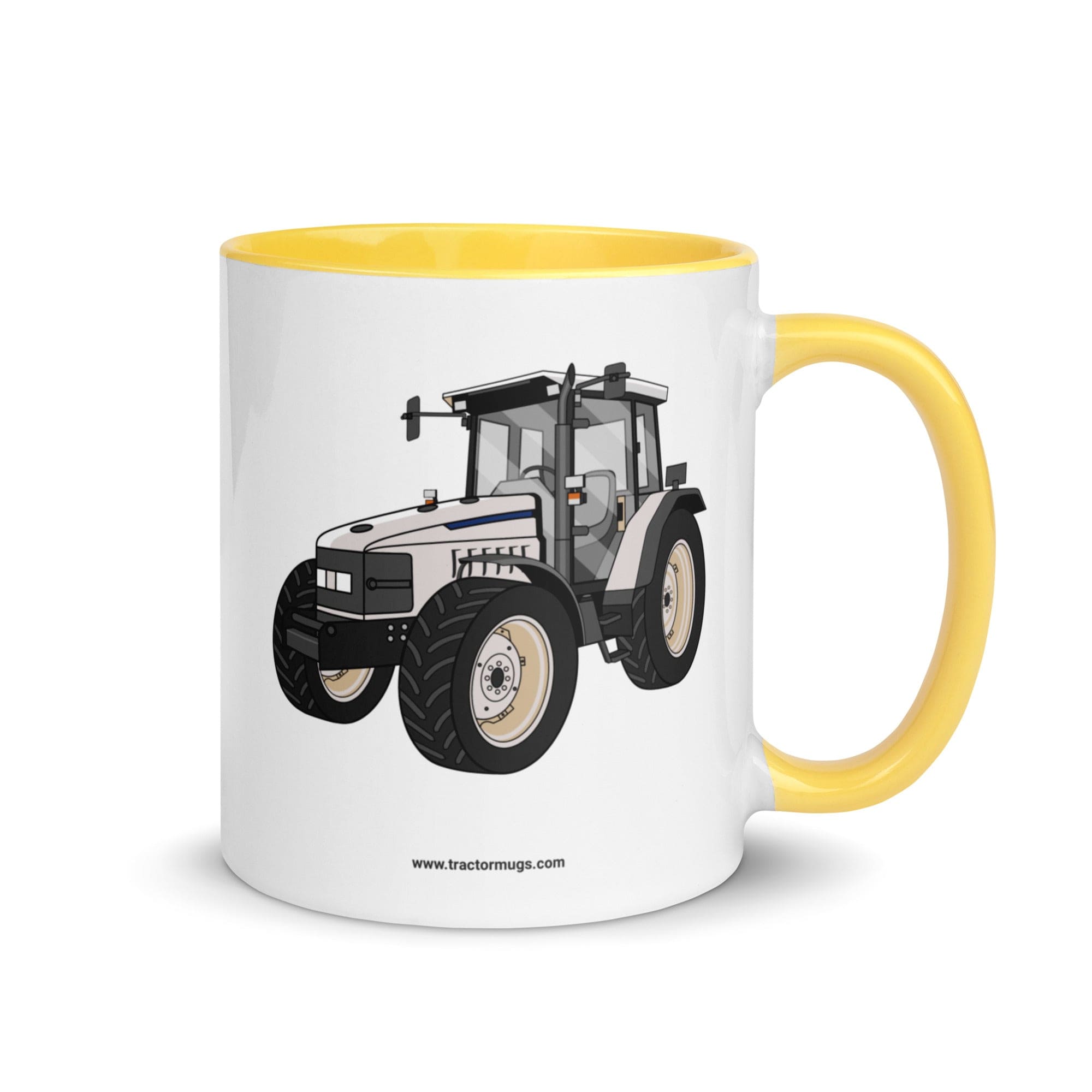 The Tractor Mugs Store Yellow Lamborghini 1060 | Mug with Color Inside Quality Farmers Merch