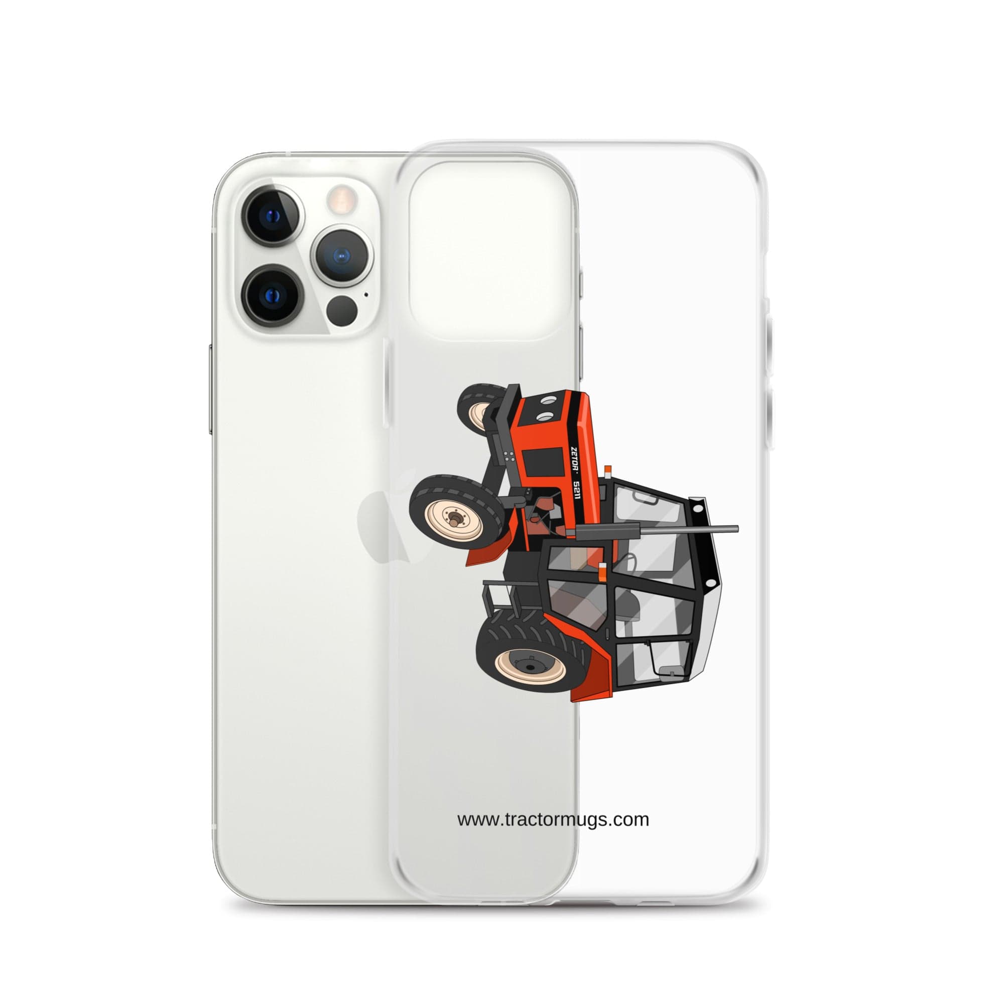 The Tractor Mugs Store Zetor 5211 | Clear Case for iPhone® Quality Farmers Merch