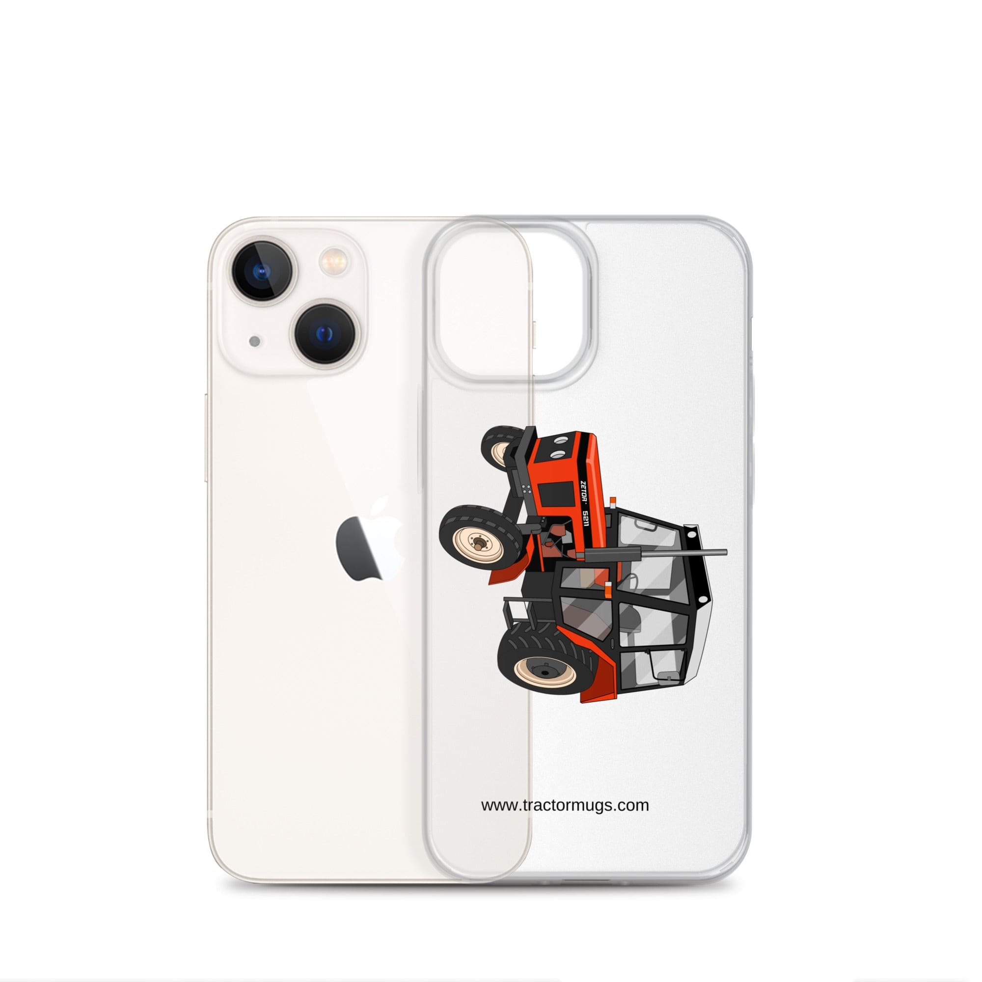 The Tractor Mugs Store Zetor 5211 | Clear Case for iPhone® Quality Farmers Merch
