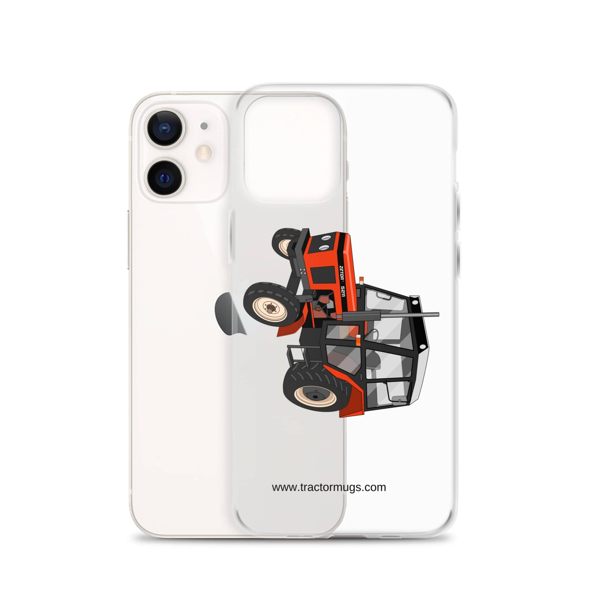 The Tractor Mugs Store Zetor 5211 | Clear Case for iPhone® Quality Farmers Merch