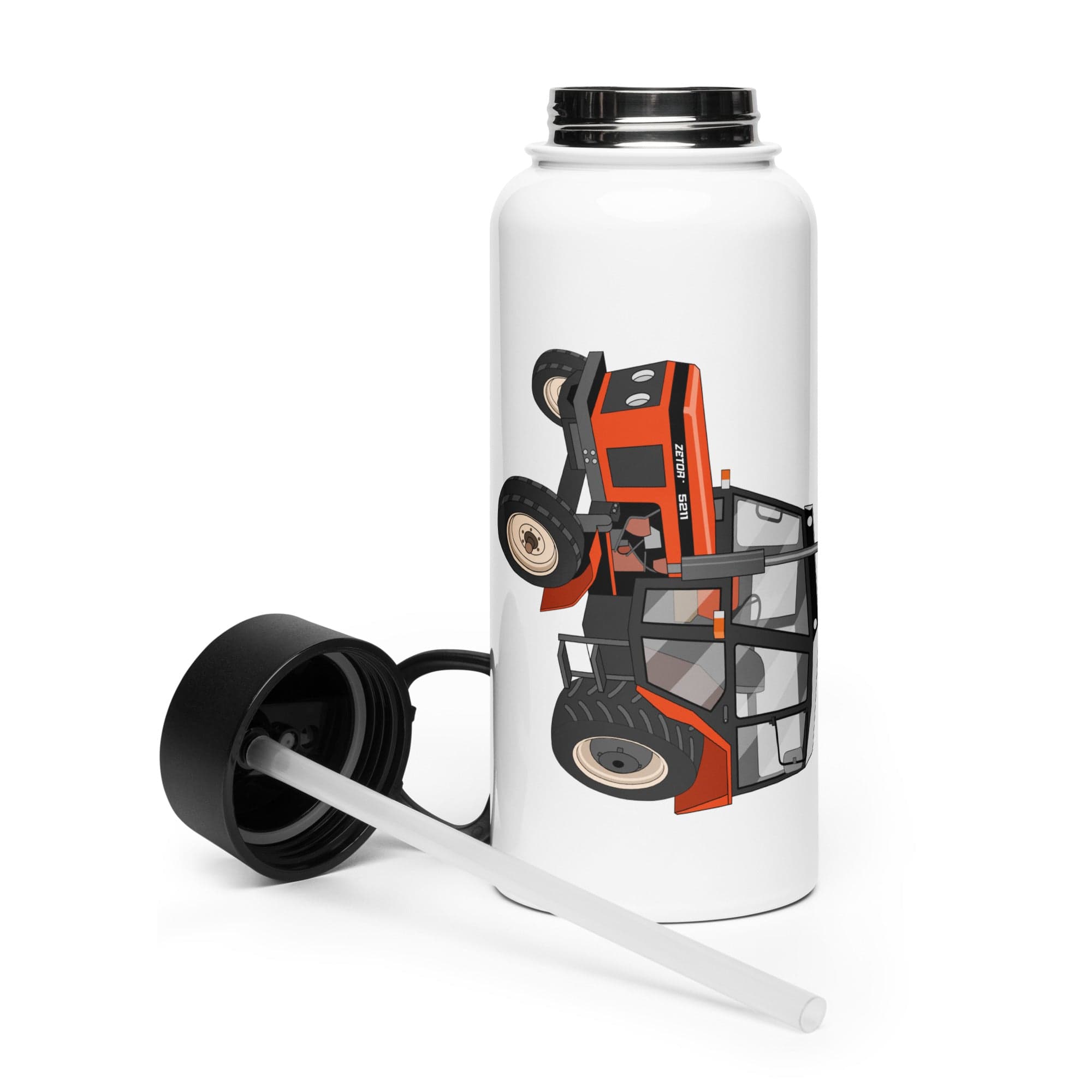 The Tractor Mugs Store Zetor 5211 | Stainless Steel Water Bottle Quality Farmers Merch