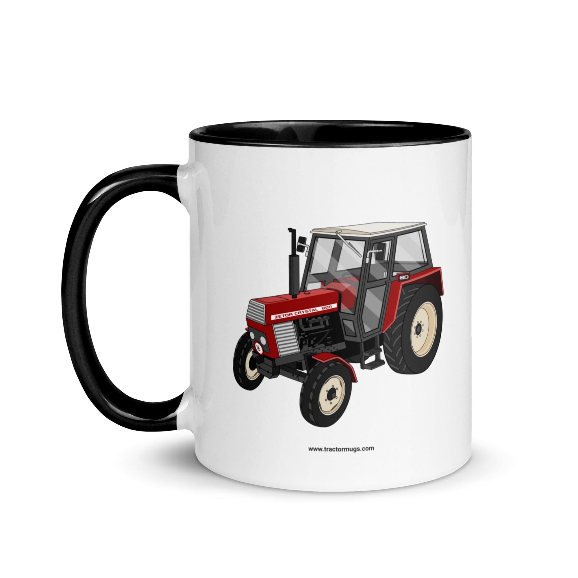 The Tractor Mugs Store Zetor Crystal 8011 | Mug with Color Inside Quality Farmers Merch