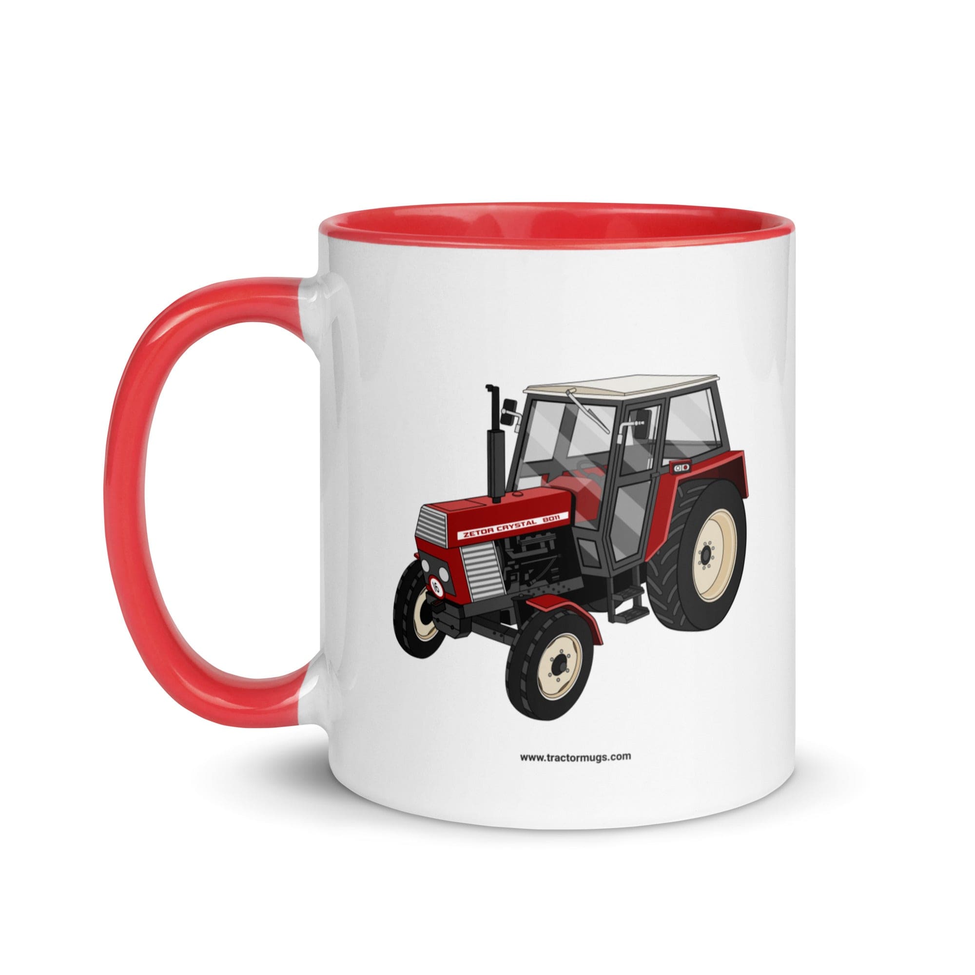 The Tractor Mugs Store Zetor Crystal 8011 | Mug with Color Inside Quality Farmers Merch