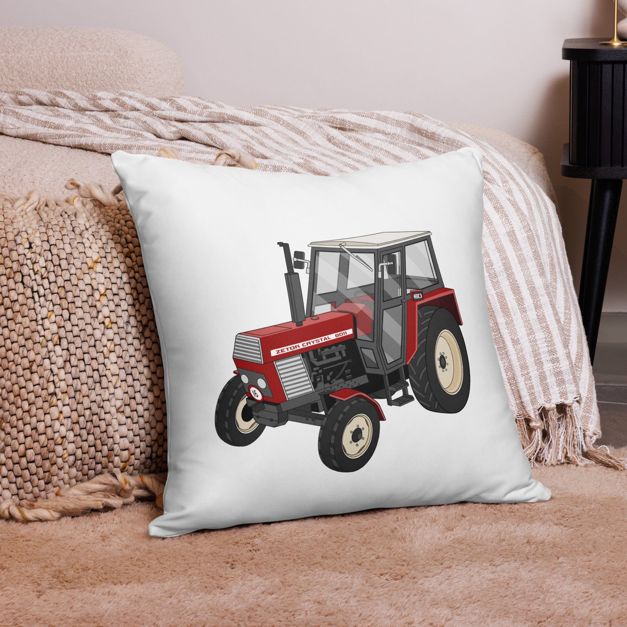 The Tractor Mugs Store Zetor Crystal 8011 | Pillow Case Quality Farmers Merch