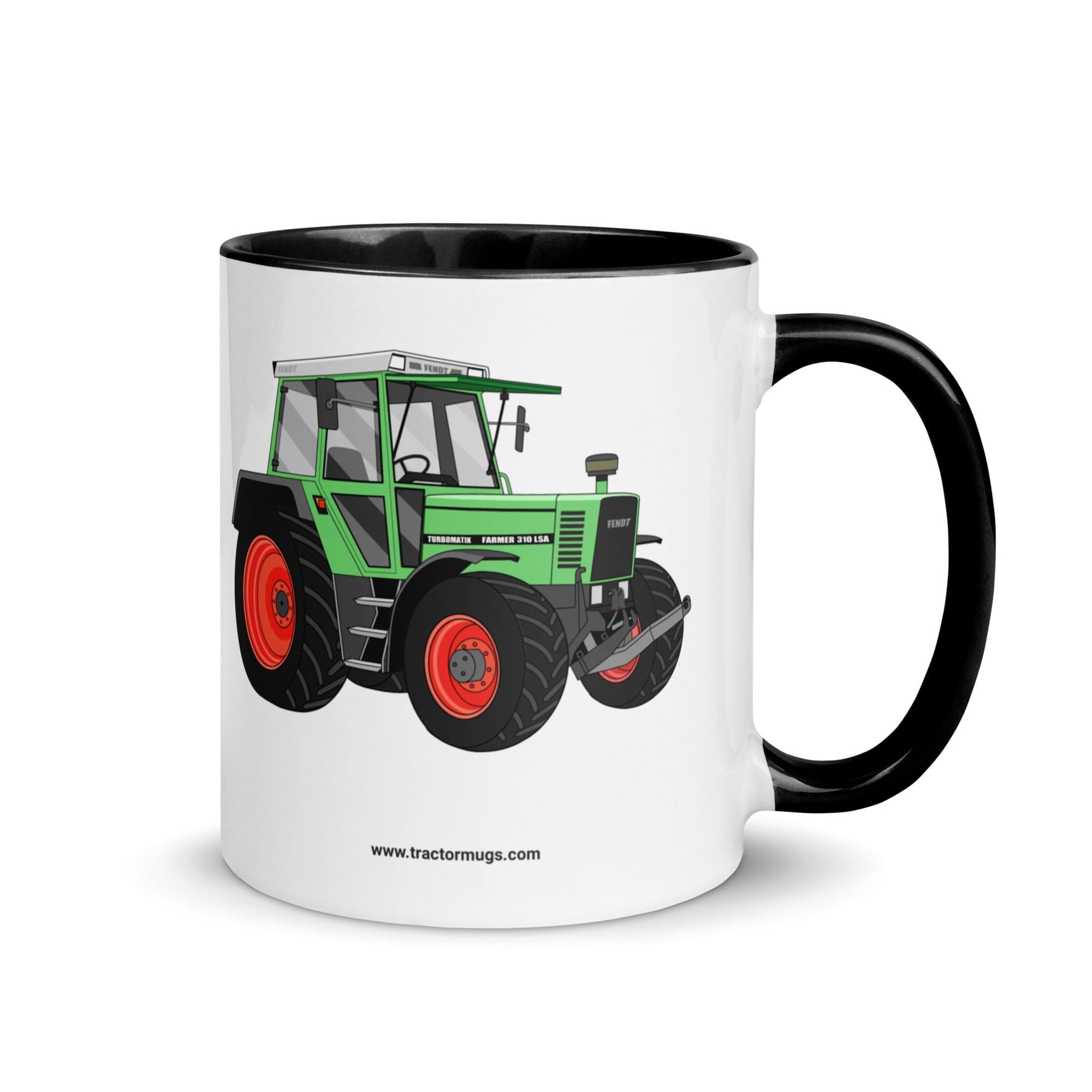 The Tractors Mugs Store 11 oz Fendt 310 LSA | Mug with Color Inside Quality Farmers Merch