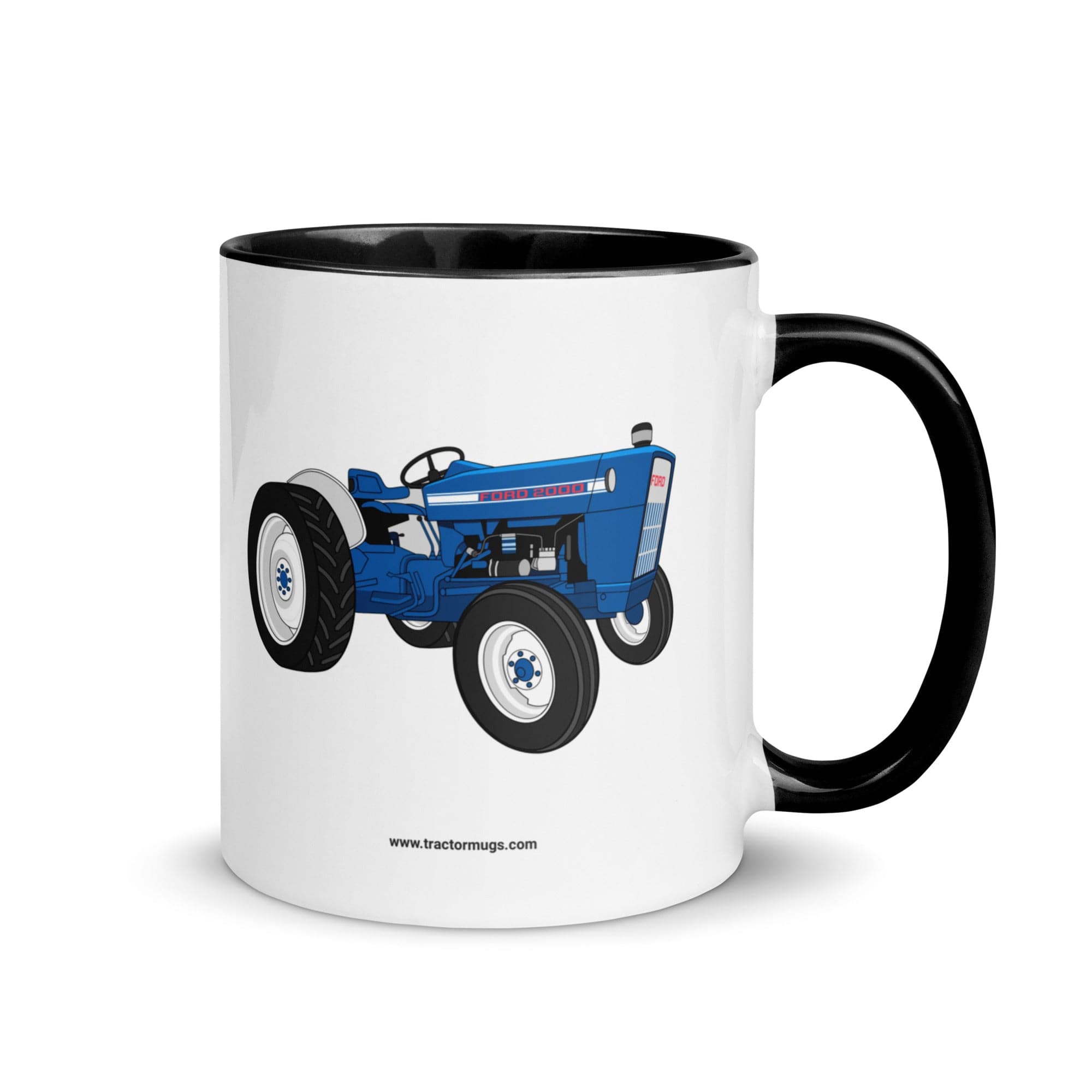 The Tractors Mugs Store 11 oz Ford 2000 (1963) Mug with Color Inside Quality Farmers Merch