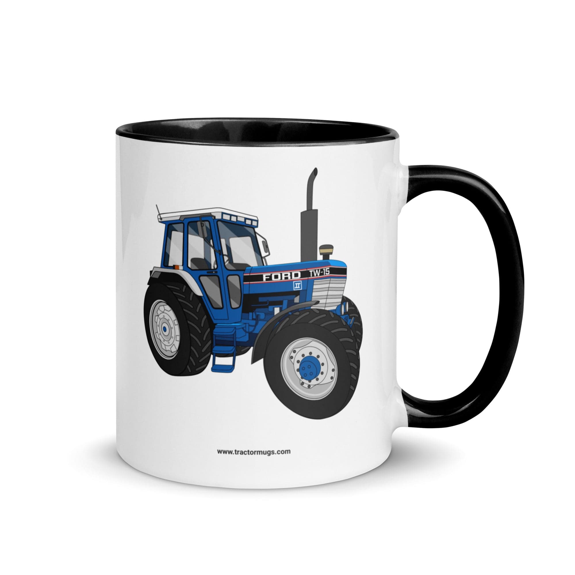The Tractors Mugs Store 11 oz Ford TW 15 | Mug with Color Inside Quality Farmers Merch