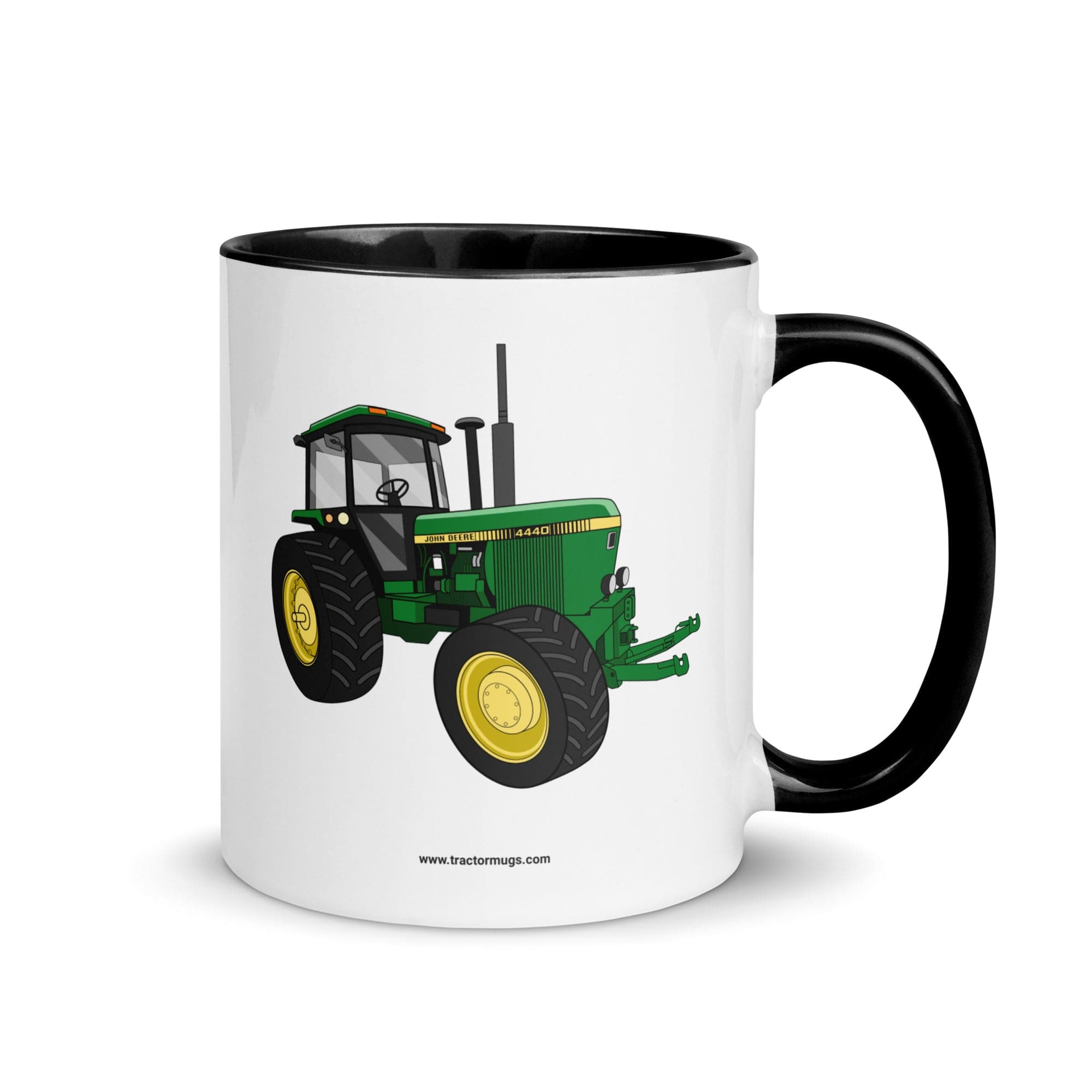 The Tractors Mugs Store 11 oz John Deere 4440 4WD | Mug with Color Inside Quality Farmers Merch
